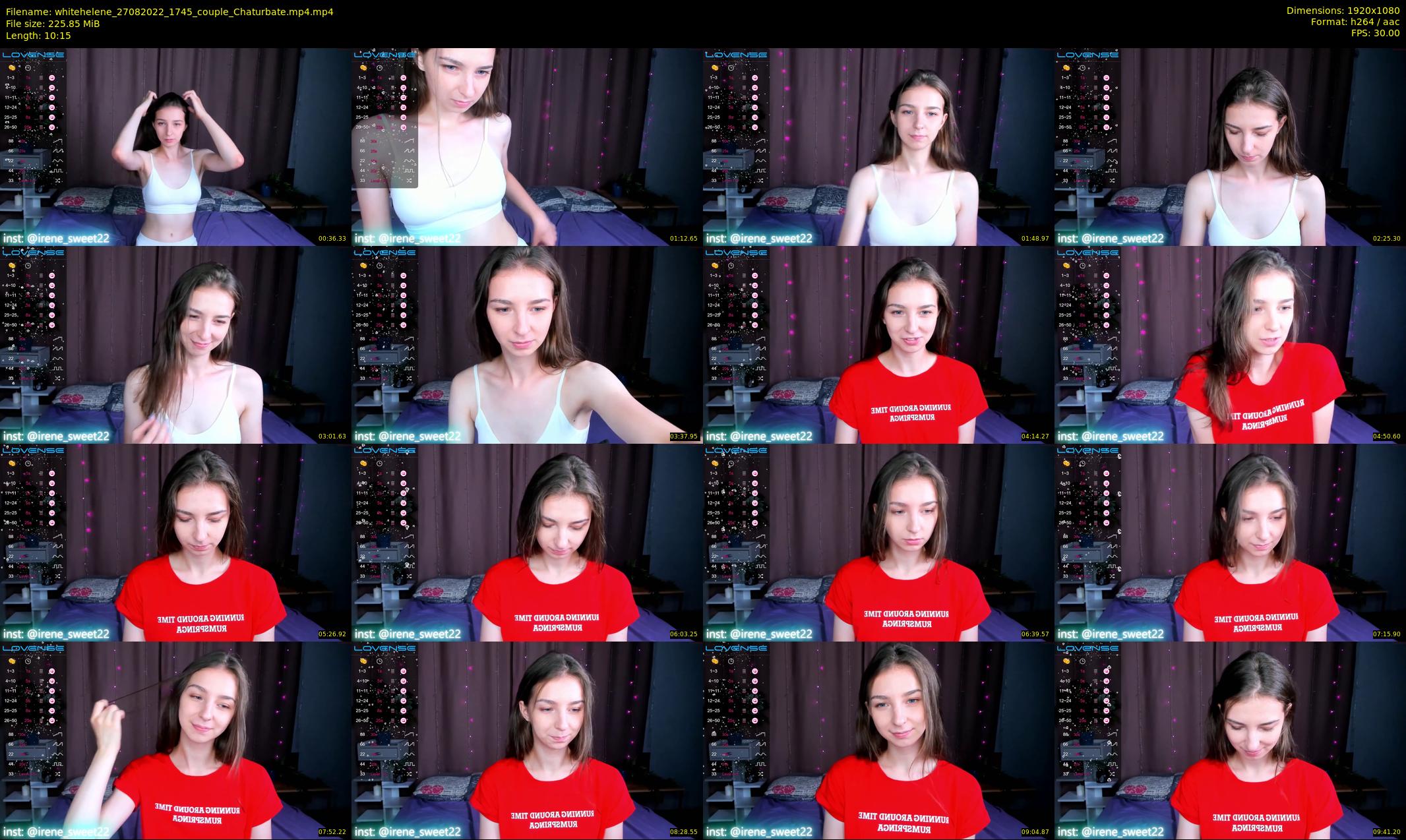whitehelene — 11 minute Chaturbate female cam show recording, 1080p, Aug 27, 2022