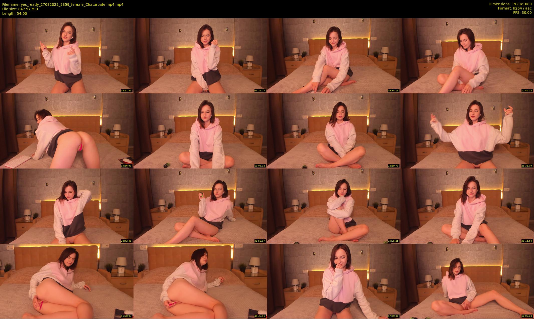 yes_ready — 54 minute Chaturbate female cam show recording, 1080p, Aug 27, 2022
