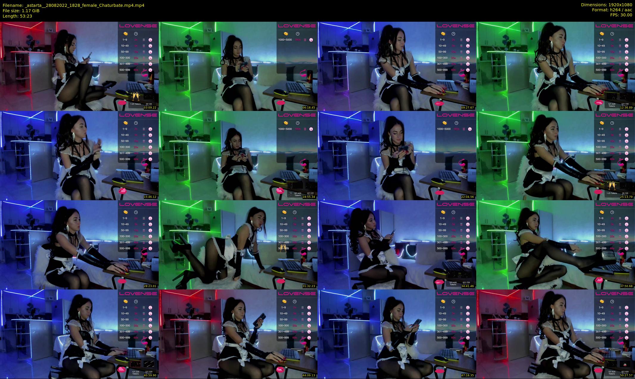 _astarta_ — 54 minute Chaturbate female cam show recording, 1080p, Aug 28, 2022