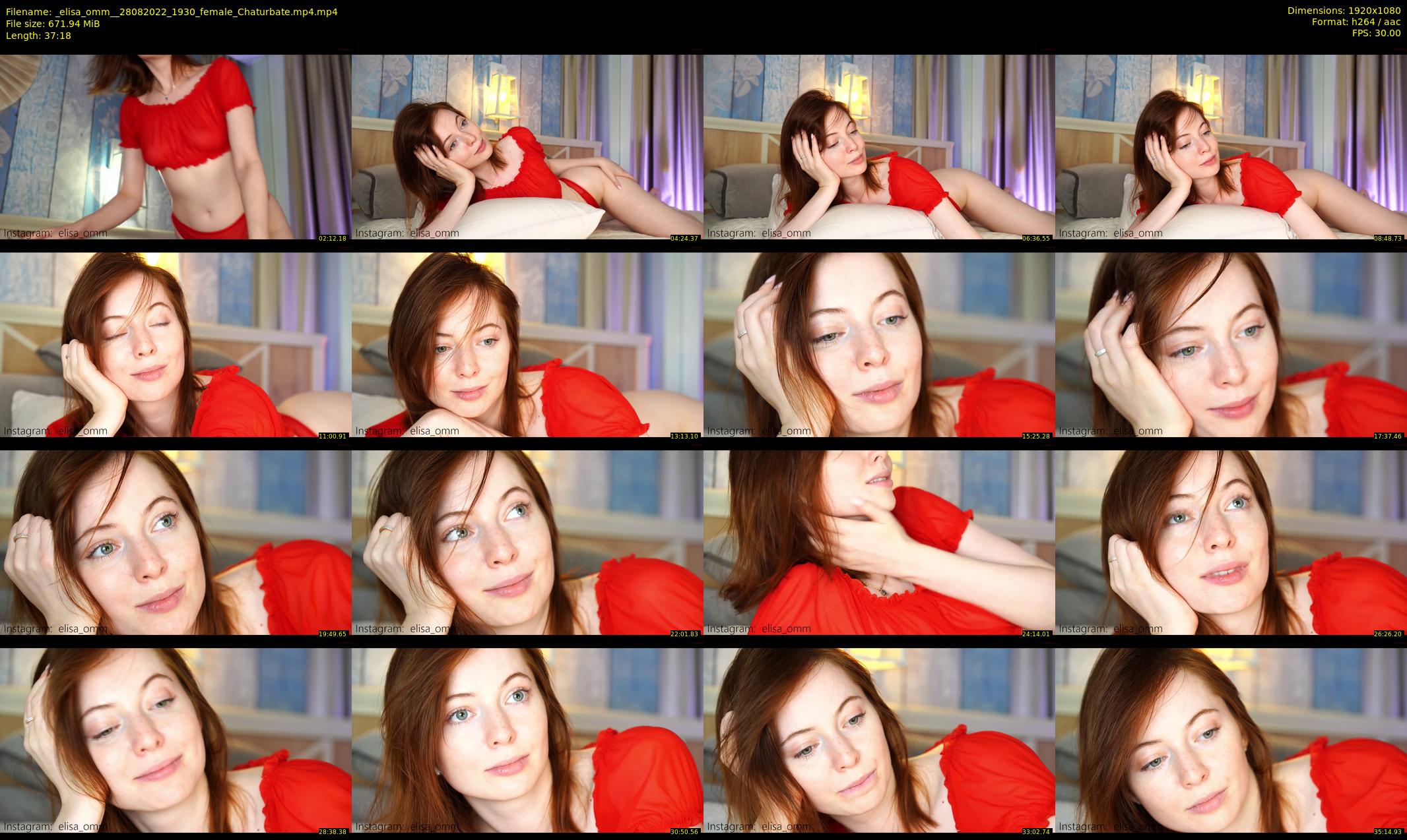 _elisa_omm_ — 38 minute Chaturbate female cam show recording, 1080p, Aug 28, 2022