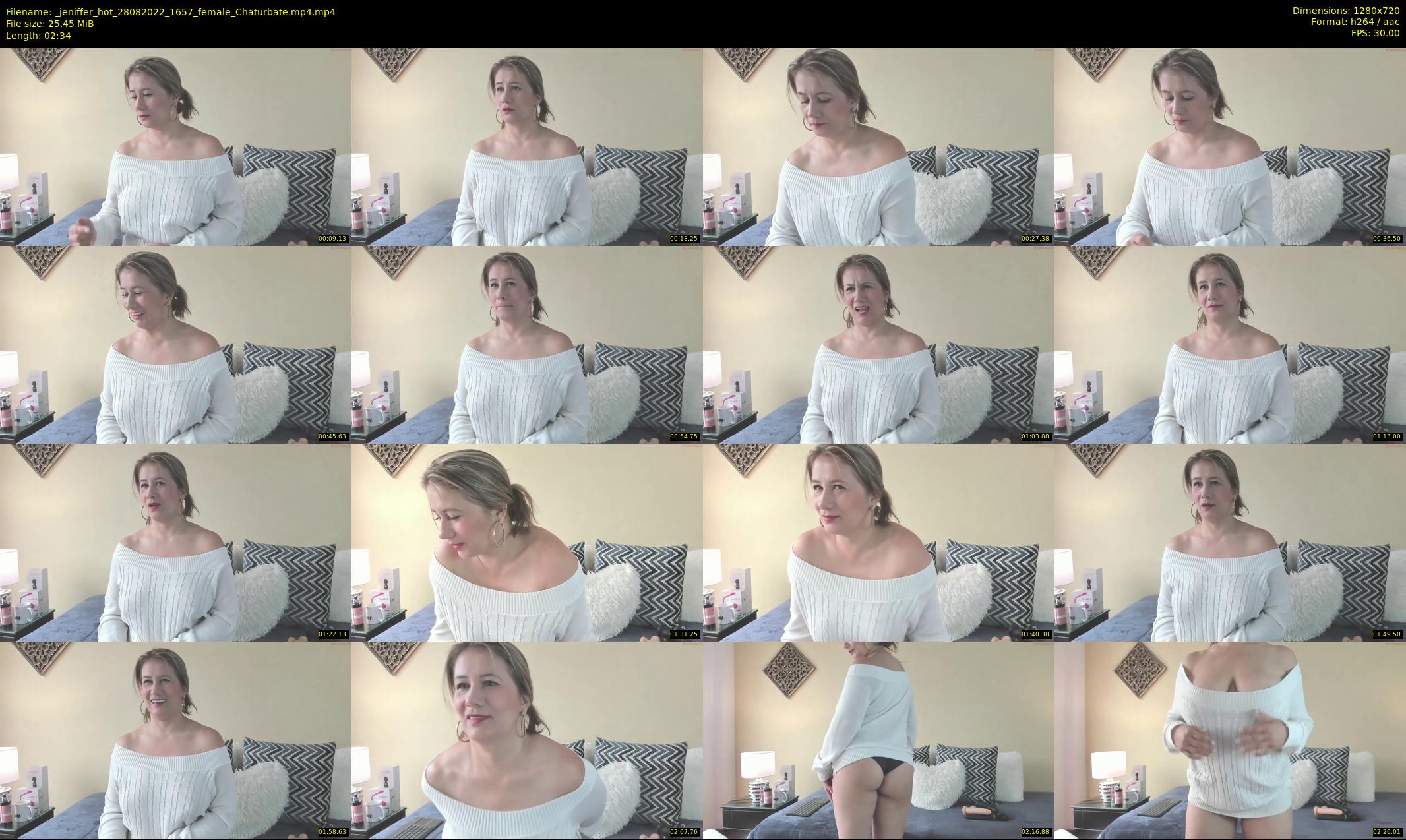 _jeniffer_hot — 3 minute Chaturbate female cam show recording, 720p, Aug 28, 2022