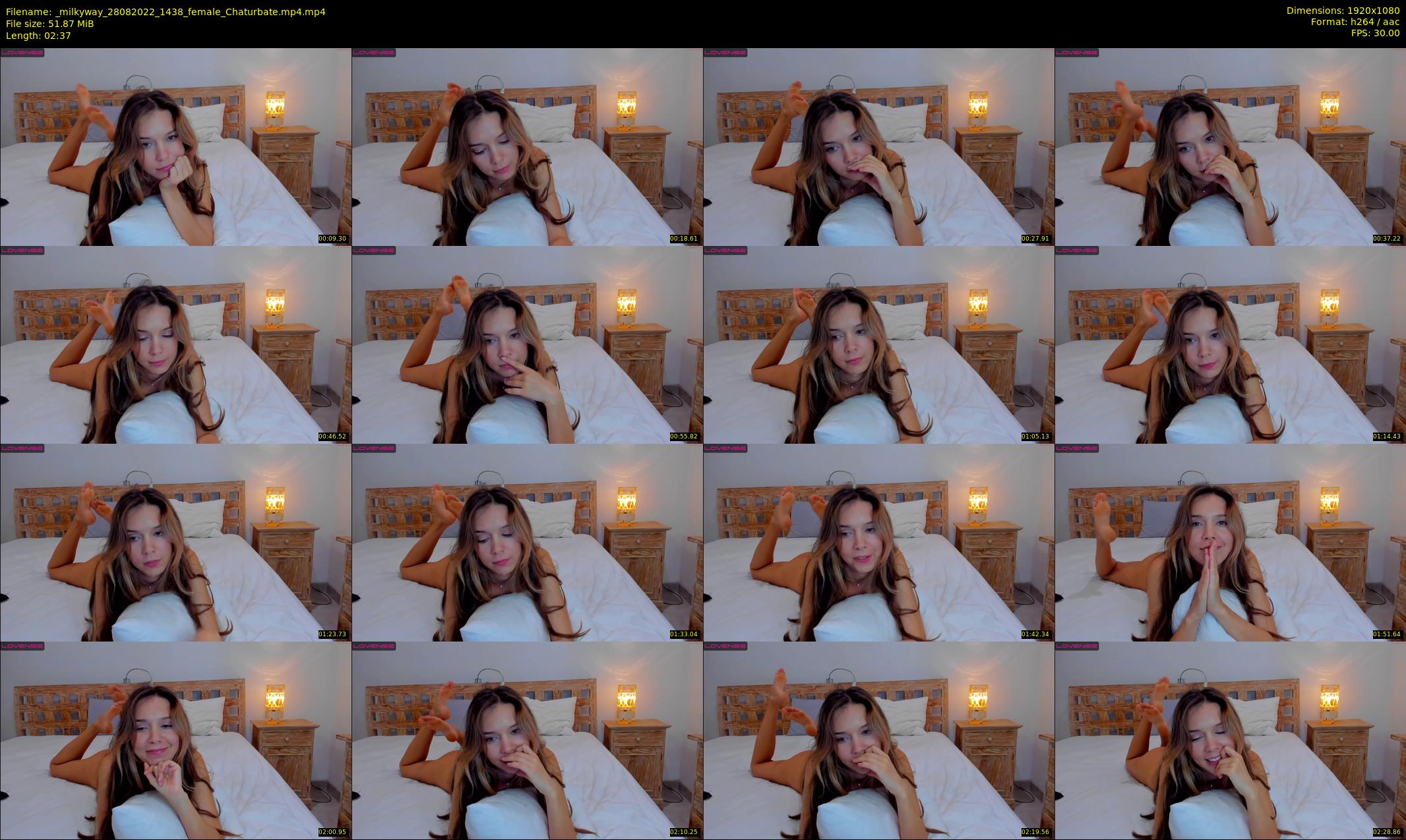 _milkyway — 3 minute Chaturbate female cam show recording, 1080p, Aug 28, 2022