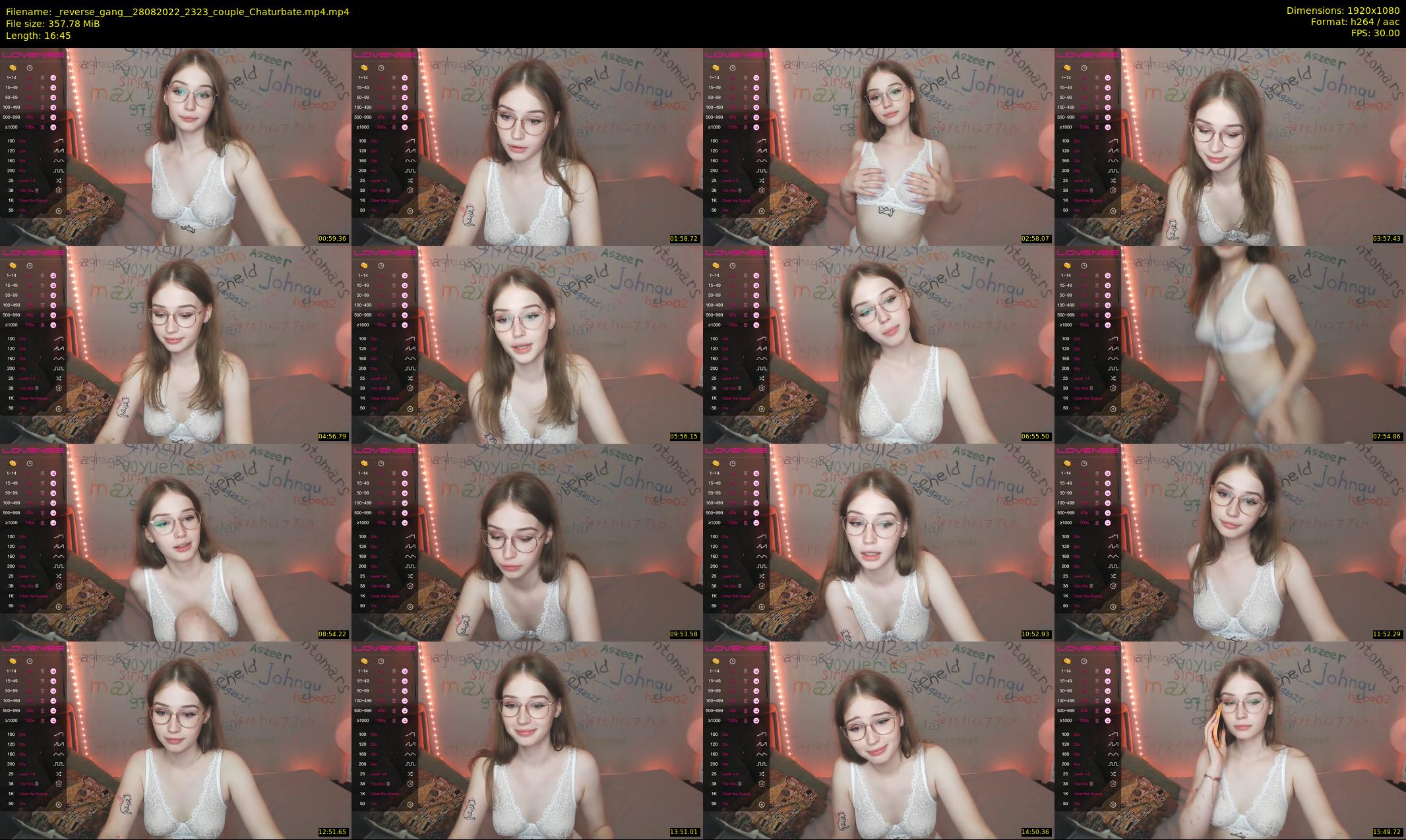 _reverse_gang_ — 17 minute Chaturbate couple cam show recording, 1080p, Aug 28, 2022