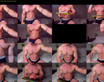 adam_muscle_ — 54 minute Chaturbate male cam show recording, 1080p, Aug 28, 2022