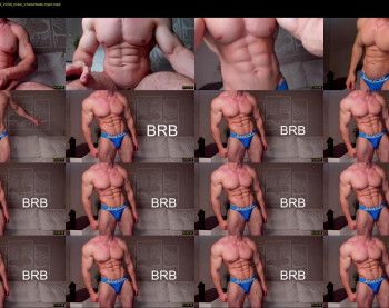 adam_muscle_ — 63 minute Chaturbate male cam show recording, 1080p, Aug 28, 2022