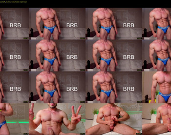adam_muscle_ — 68 minute Chaturbate male cam show recording, 1080p, Aug 29, 2022