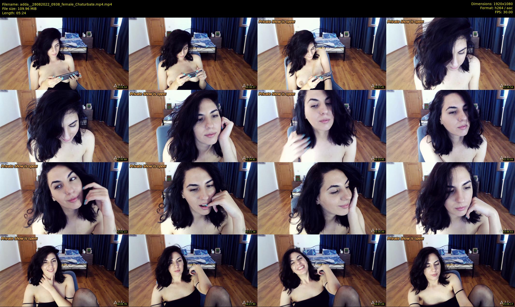 adda_ — 6 minute Chaturbate female cam show recording, 1080p, Aug 28, 2022