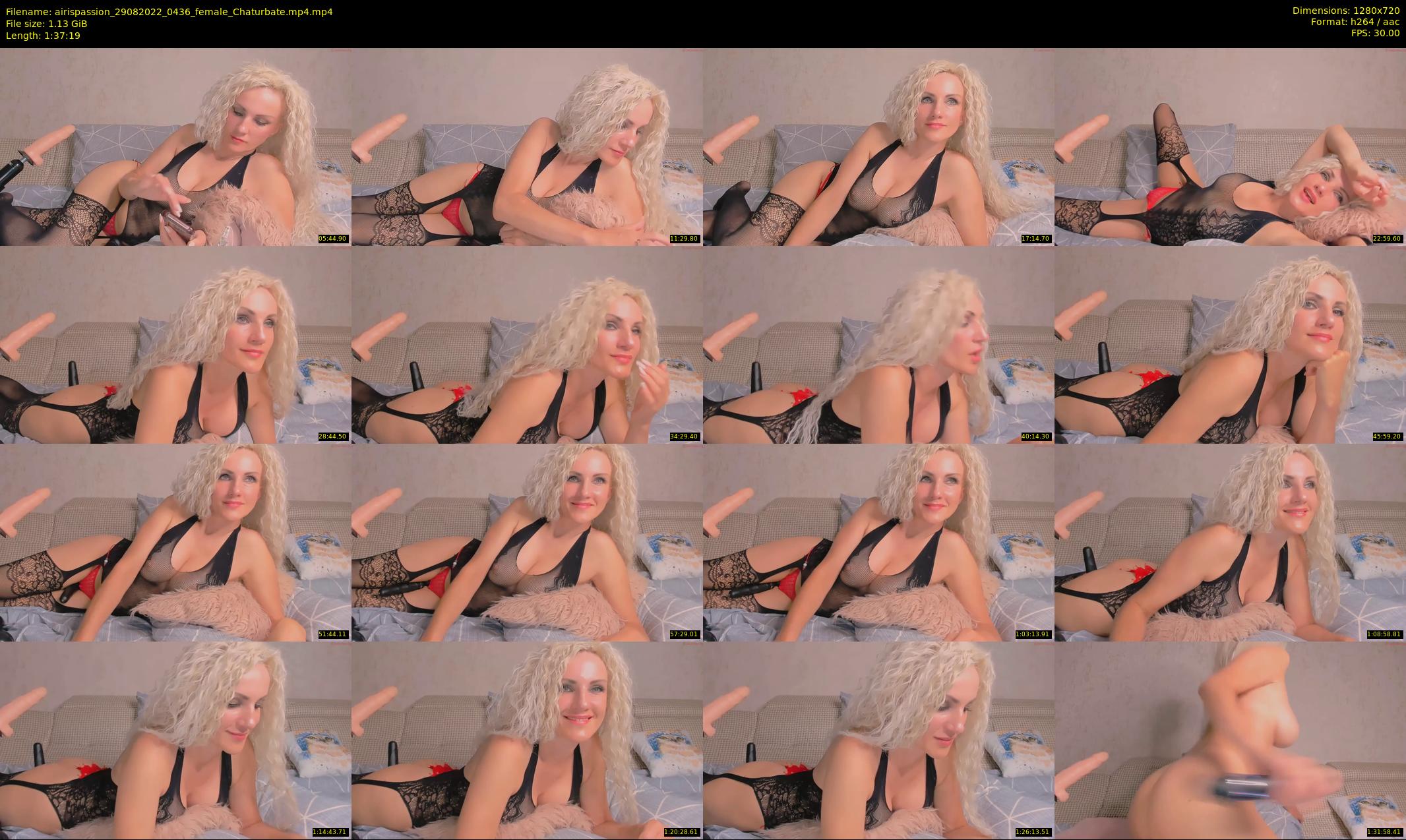 airispassion — 98 minute Chaturbate female cam show recording, 720p, Aug 29, 2022