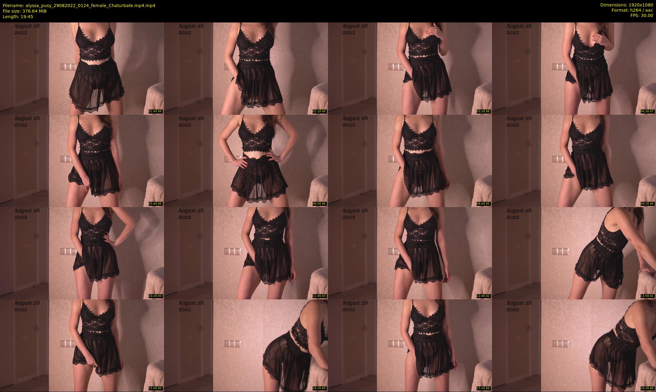 alyssa_pusy — 20 minute Chaturbate couple cam show recording, 1080p, Aug 29, 2022