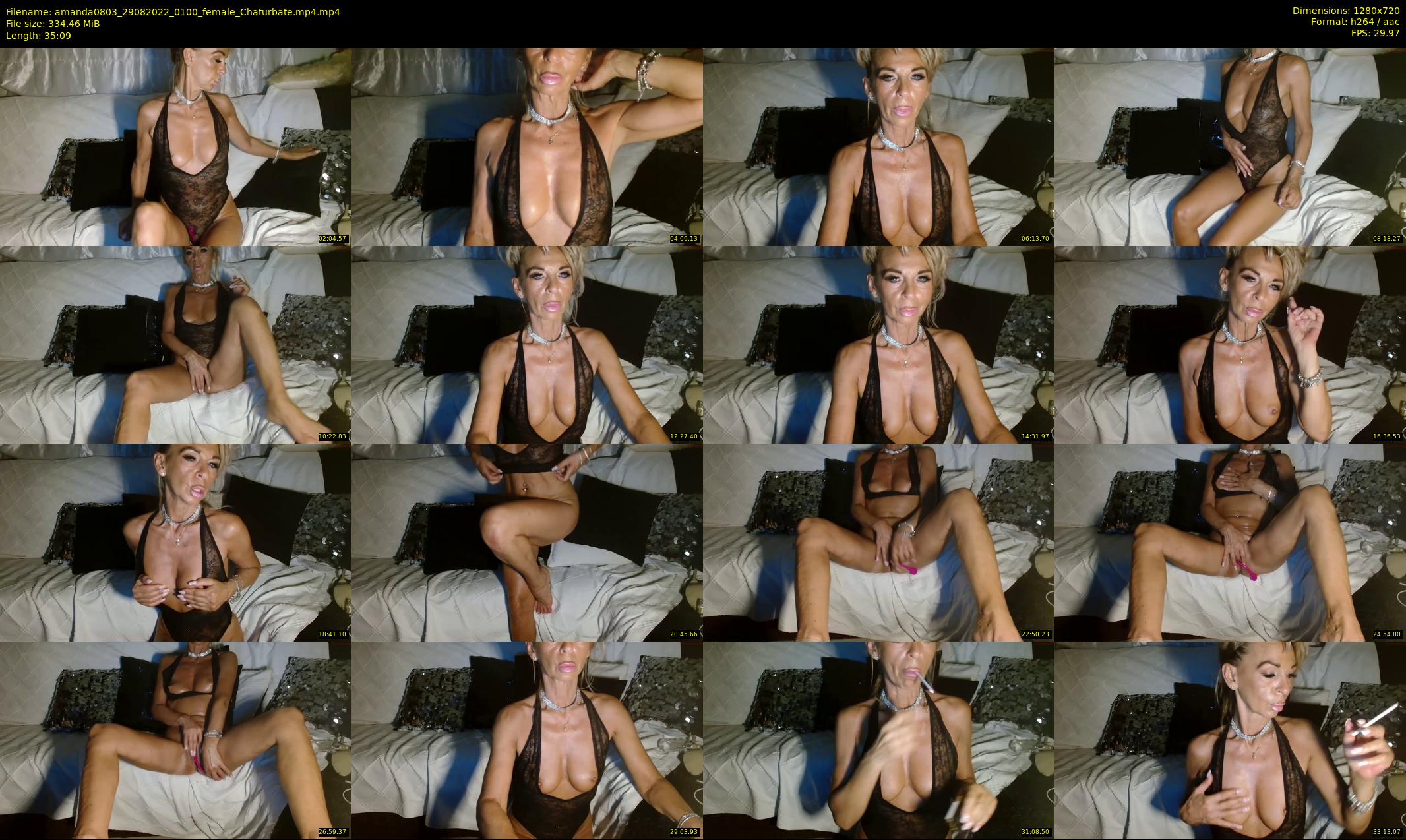 amanda0803 — 36 minute Chaturbate female cam show recording, 720p, Aug 29, 2022