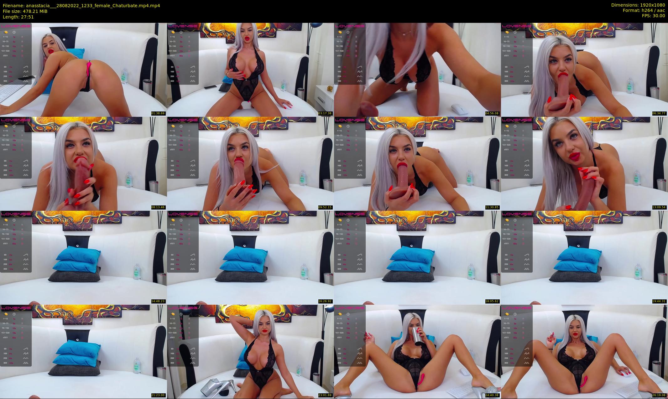 anasstacia__ — 28 minute Chaturbate female cam show recording, 1080p, Aug 28, 2022