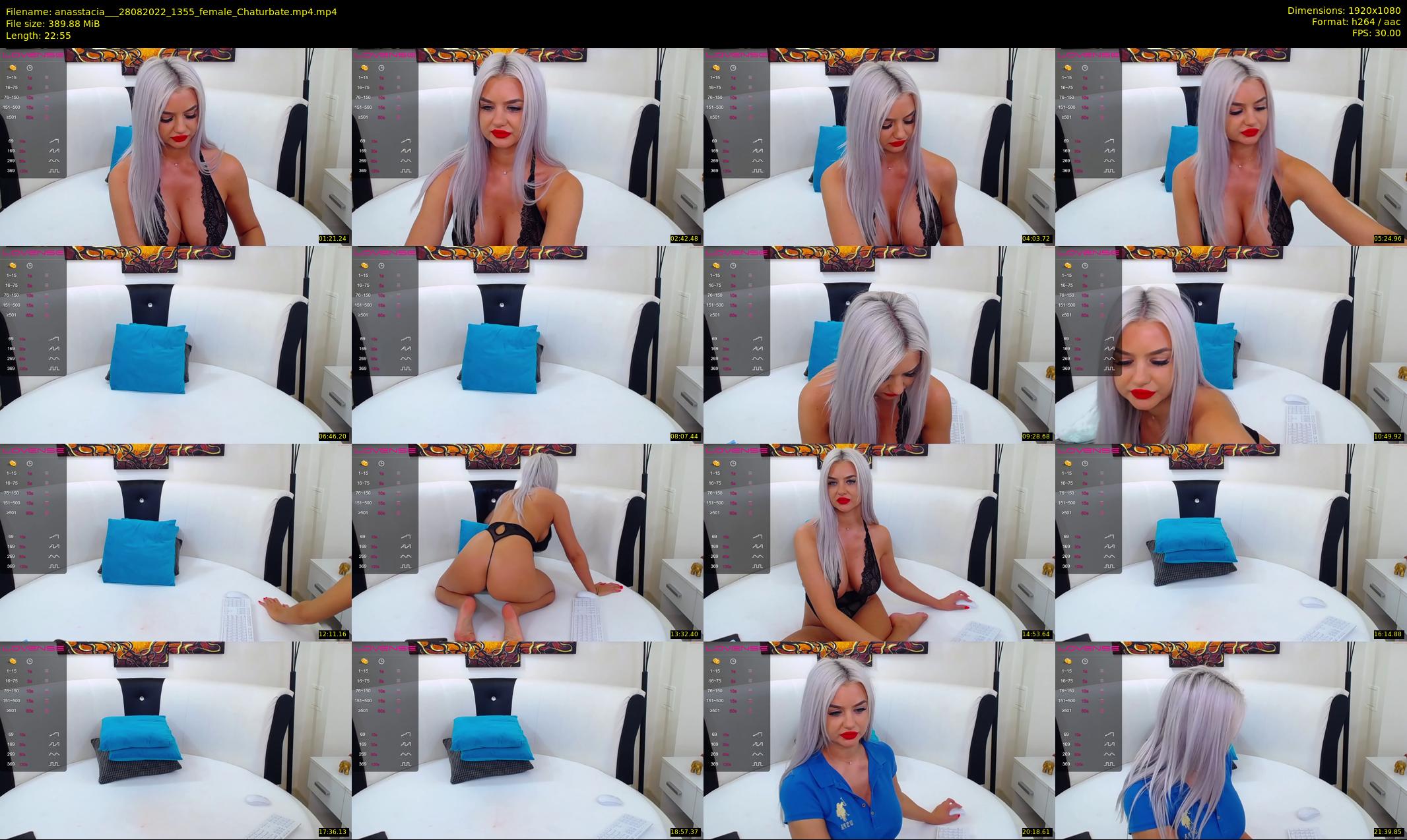 anasstacia__ — 23 minute Chaturbate female cam show recording, 1080p, Aug 28, 2022