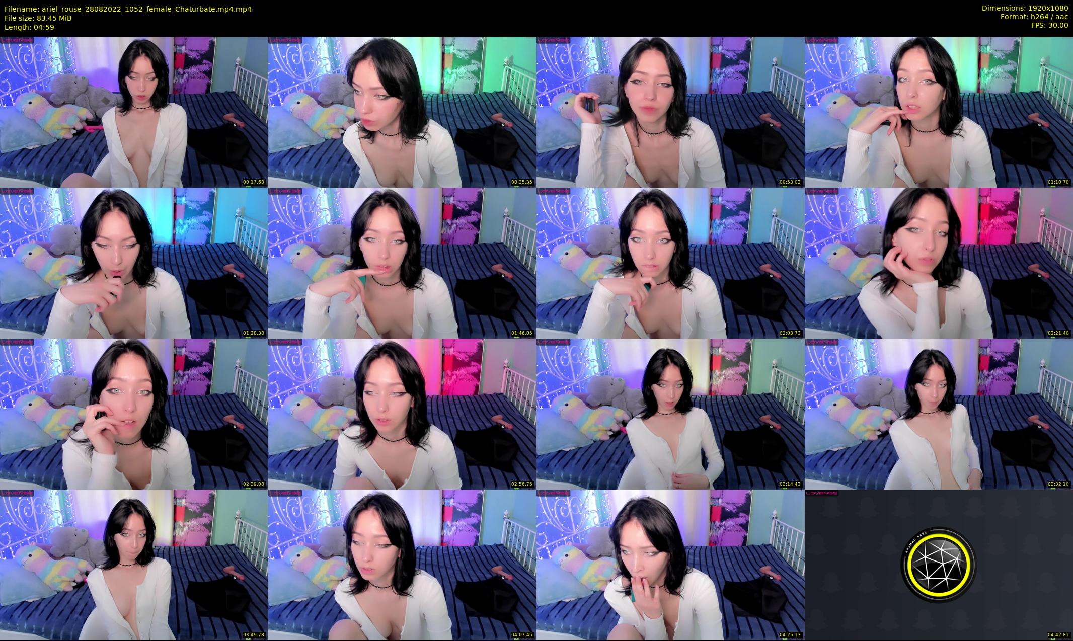 ariel_rouse — 5 minute Chaturbate female cam show recording, 1080p, Aug 28, 2022