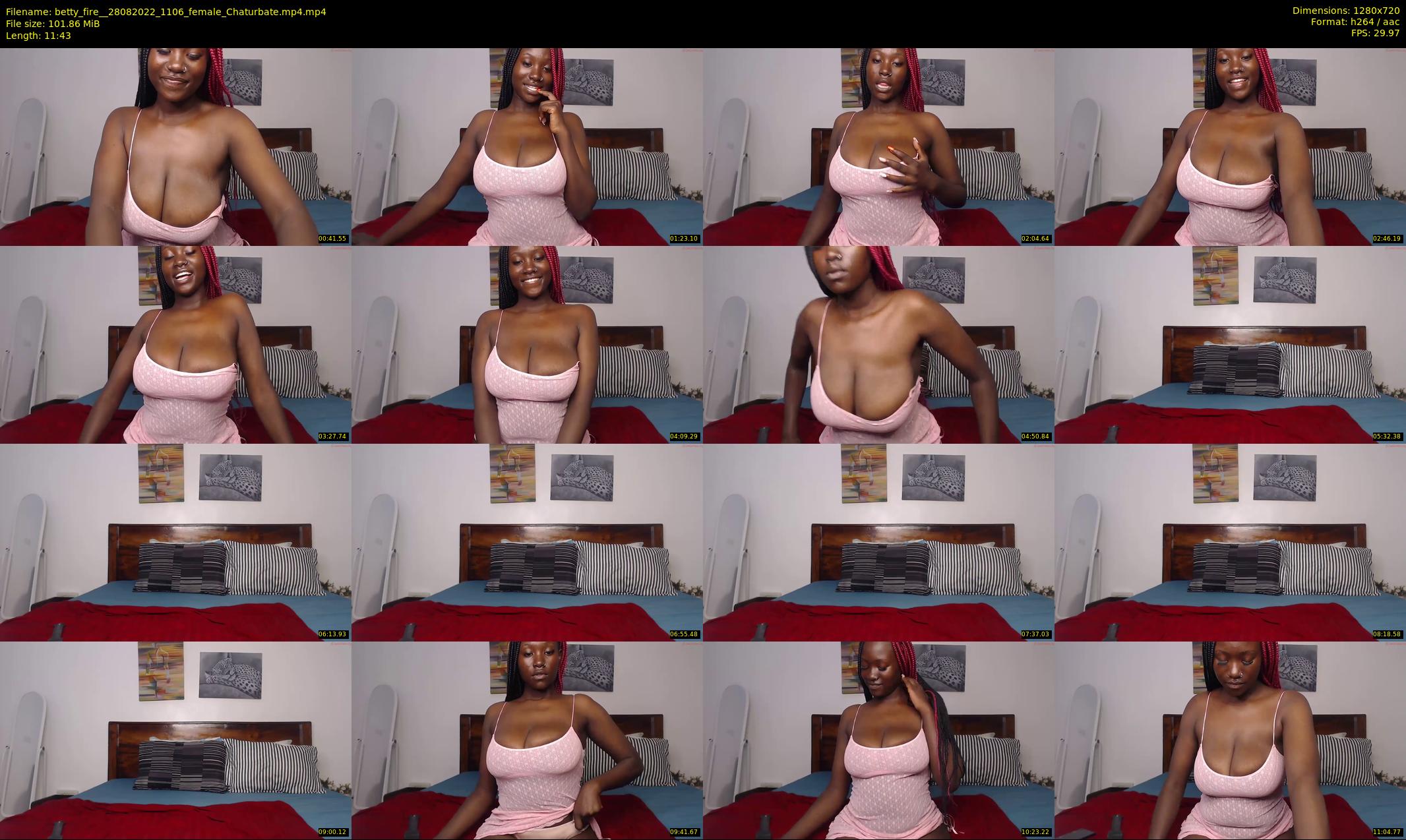 betty_fire_ — 12 minute Chaturbate female cam show recording, 720p, Aug 28, 2022