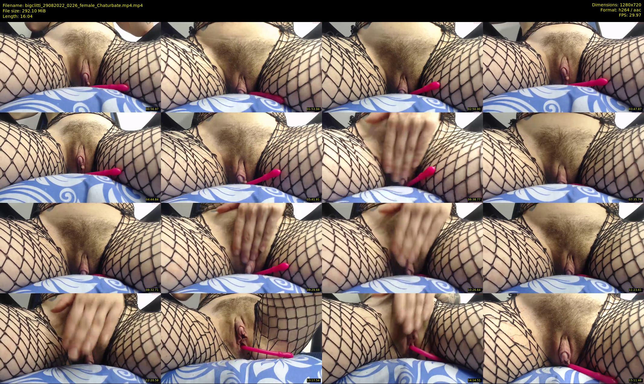 bigclitti — 17 minute Chaturbate female cam show recording, 720p, Aug 29, 2022