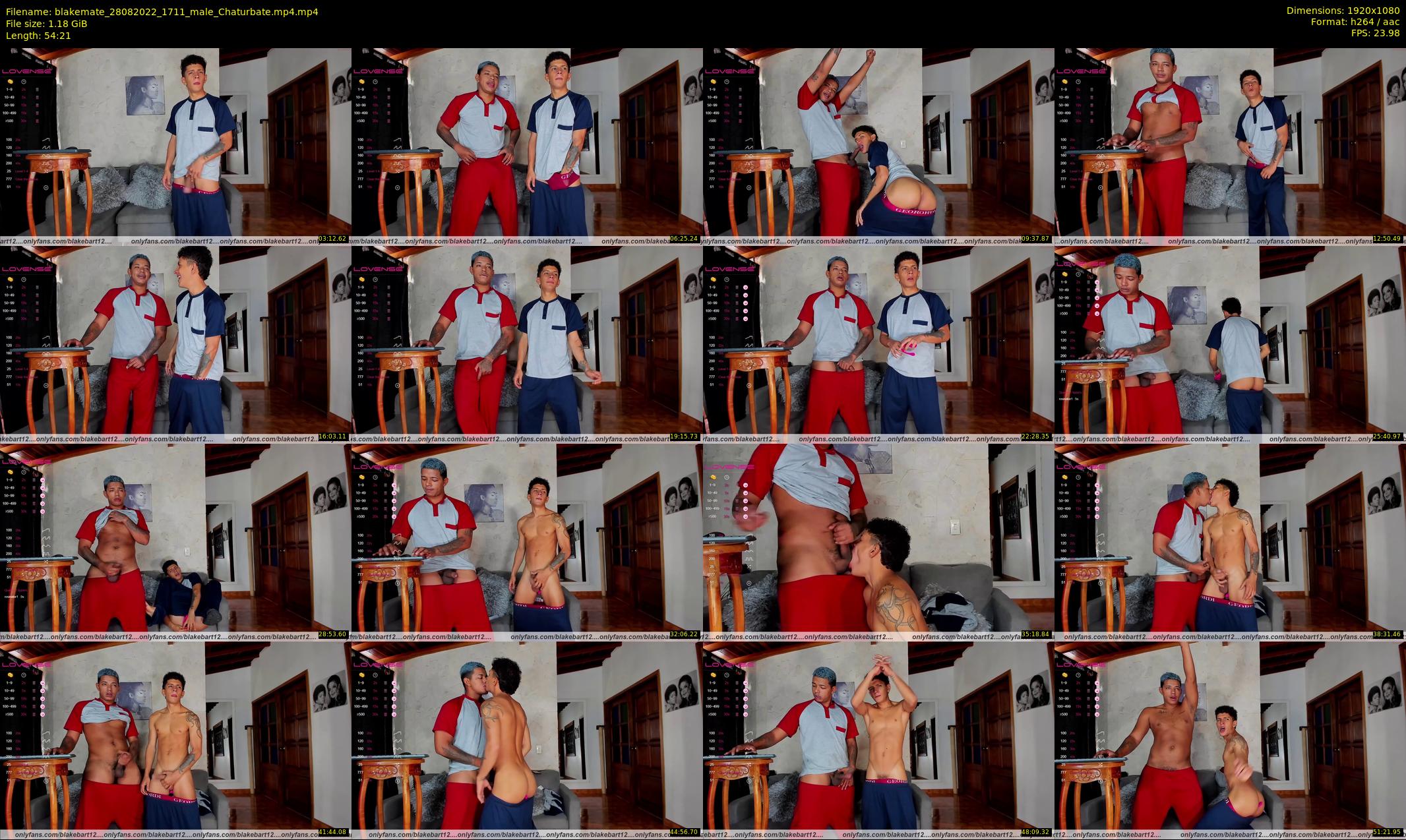 blakemate — 55 minute Chaturbate male cam show recording, 1080p, Aug 28, 2022