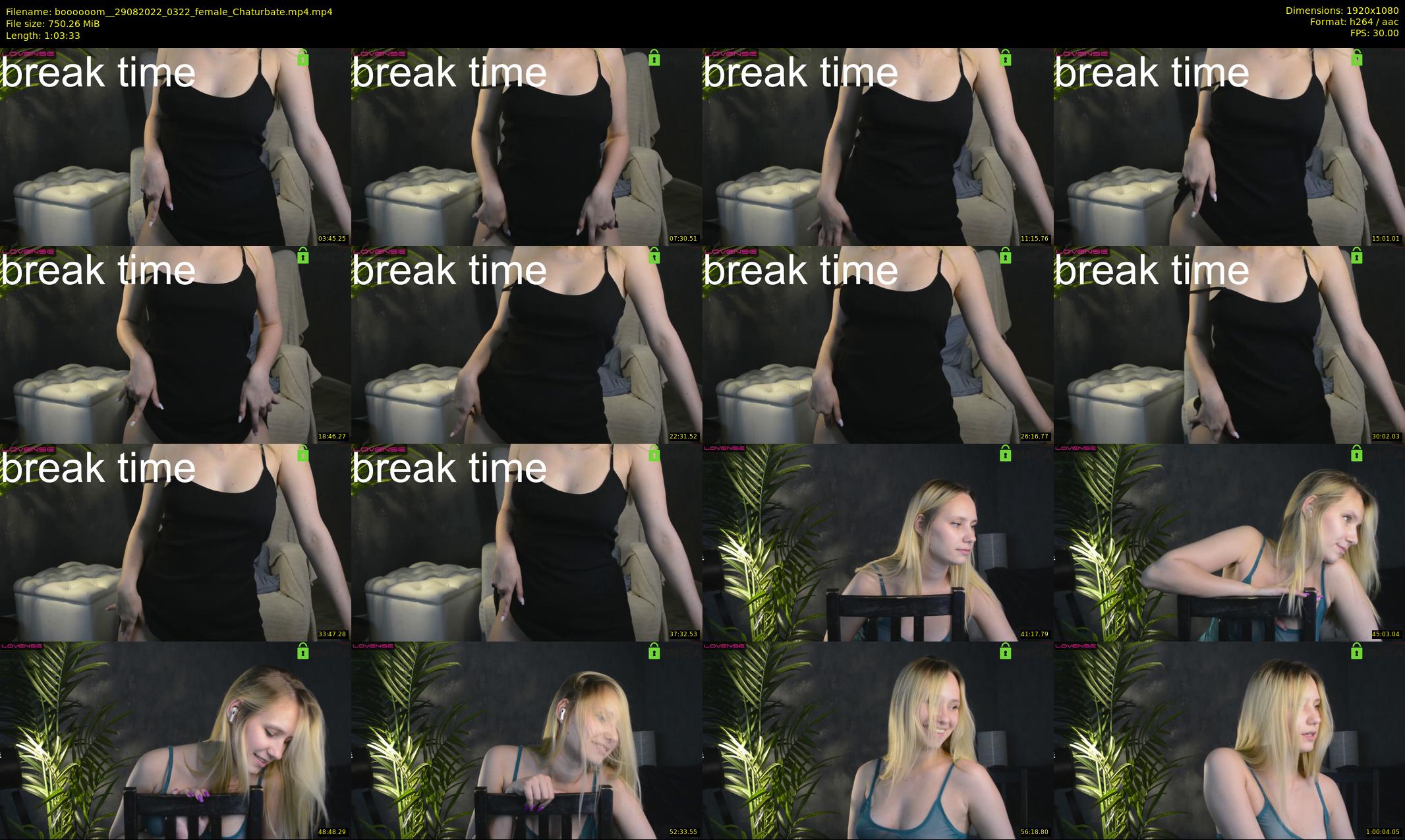 boooooom_ — 64 minute Chaturbate female cam show recording, 1080p, Aug 29, 2022