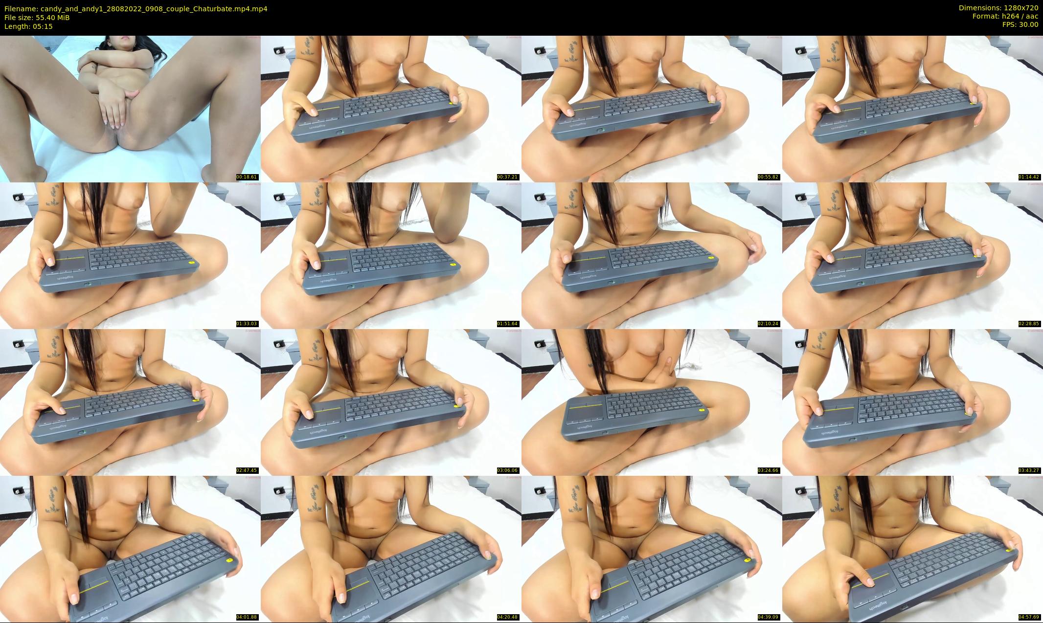 candy_and_andy1 — 6 minute Chaturbate couple cam show recording, 720p, Aug 28, 2022
