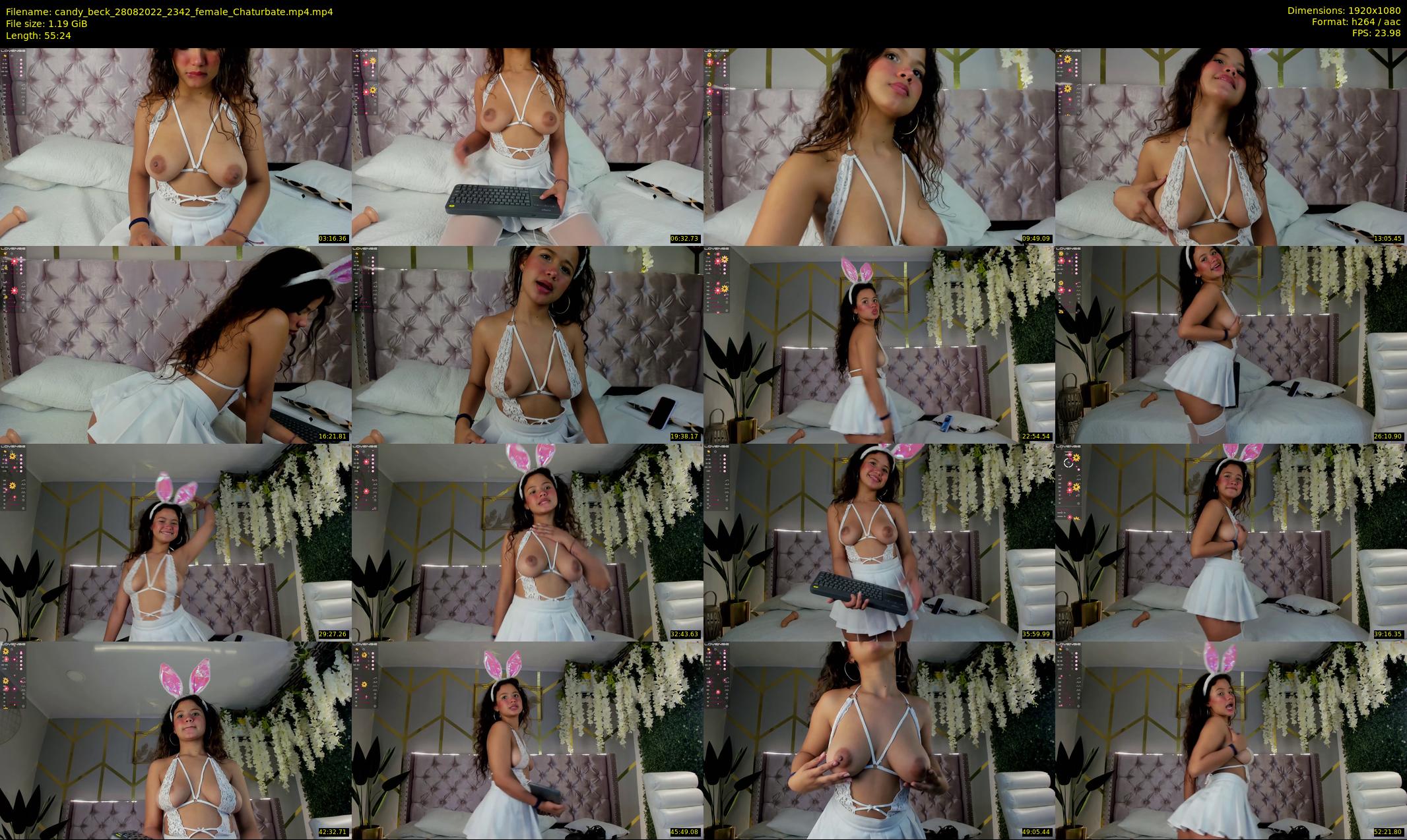candy_beck — 56 minute Chaturbate female cam show recording, 1080p, Aug 28, 2022