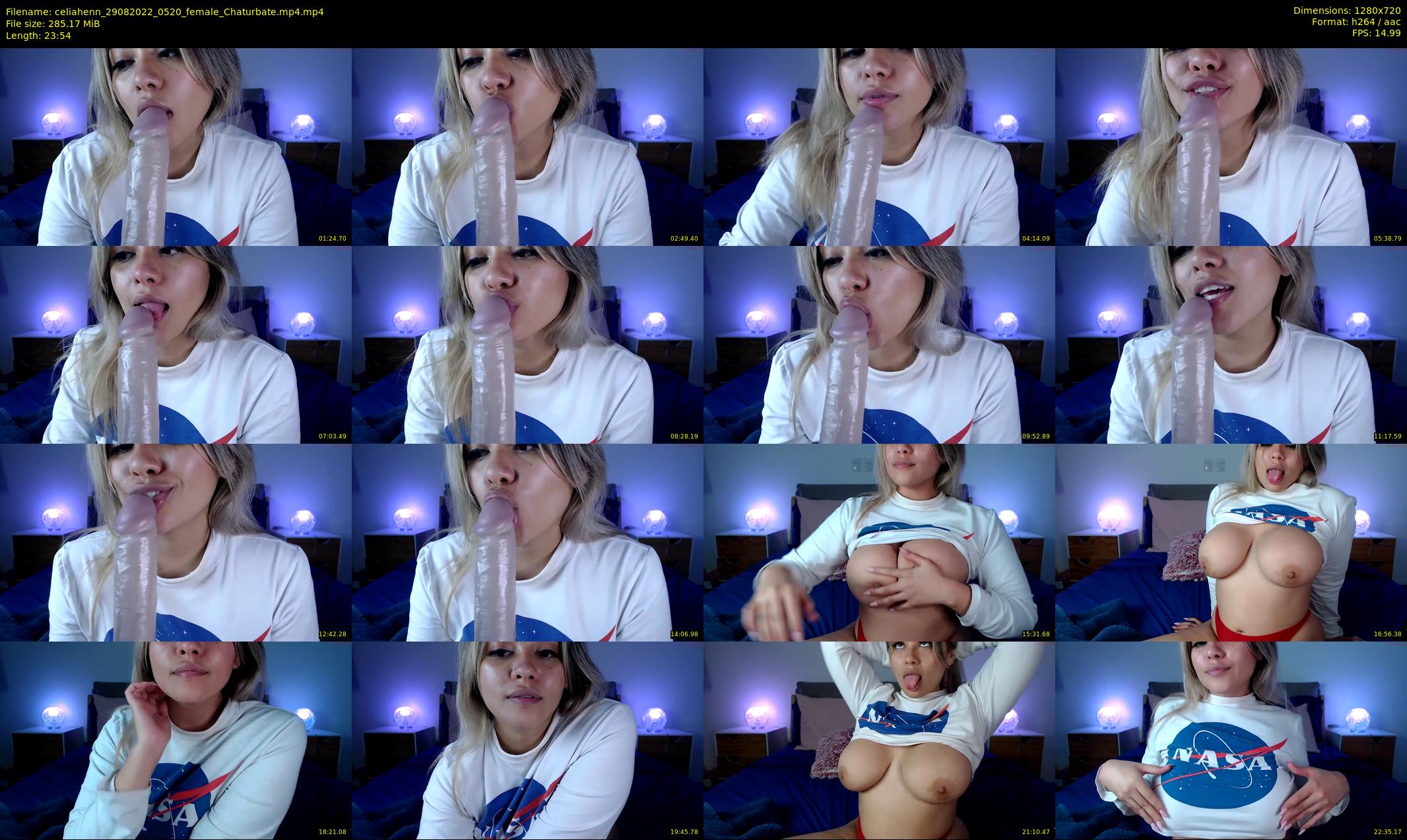 celiahenn — 24 minute Chaturbate female cam show recording, 720p, Aug 29, 2022