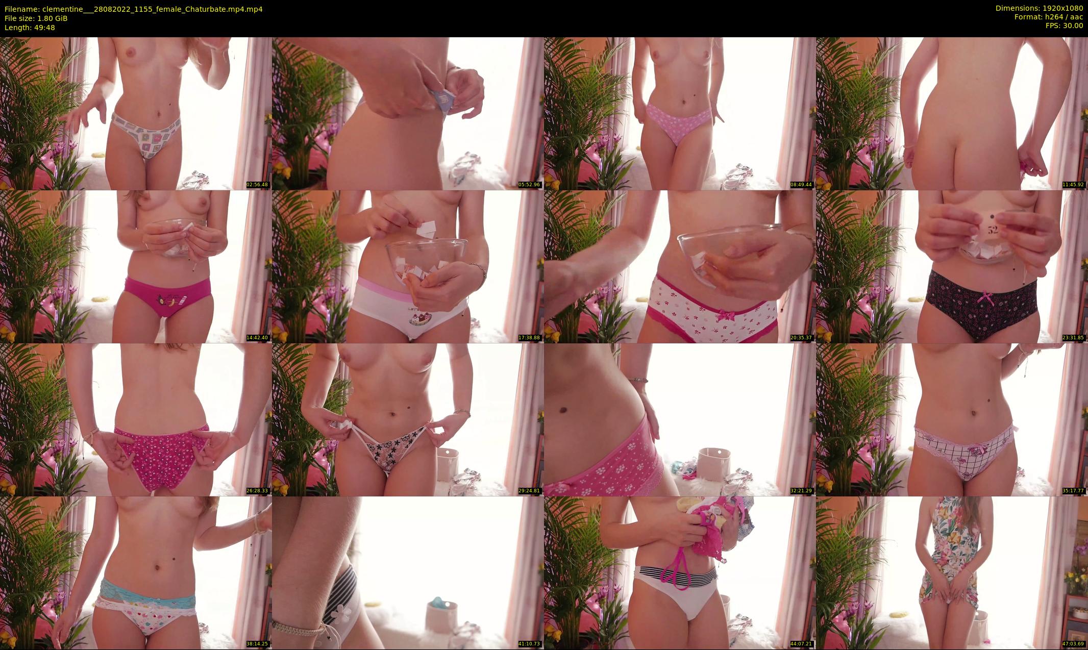 clementine__ — 50 minute Chaturbate female cam show recording, 1080p, Aug 28, 2022
