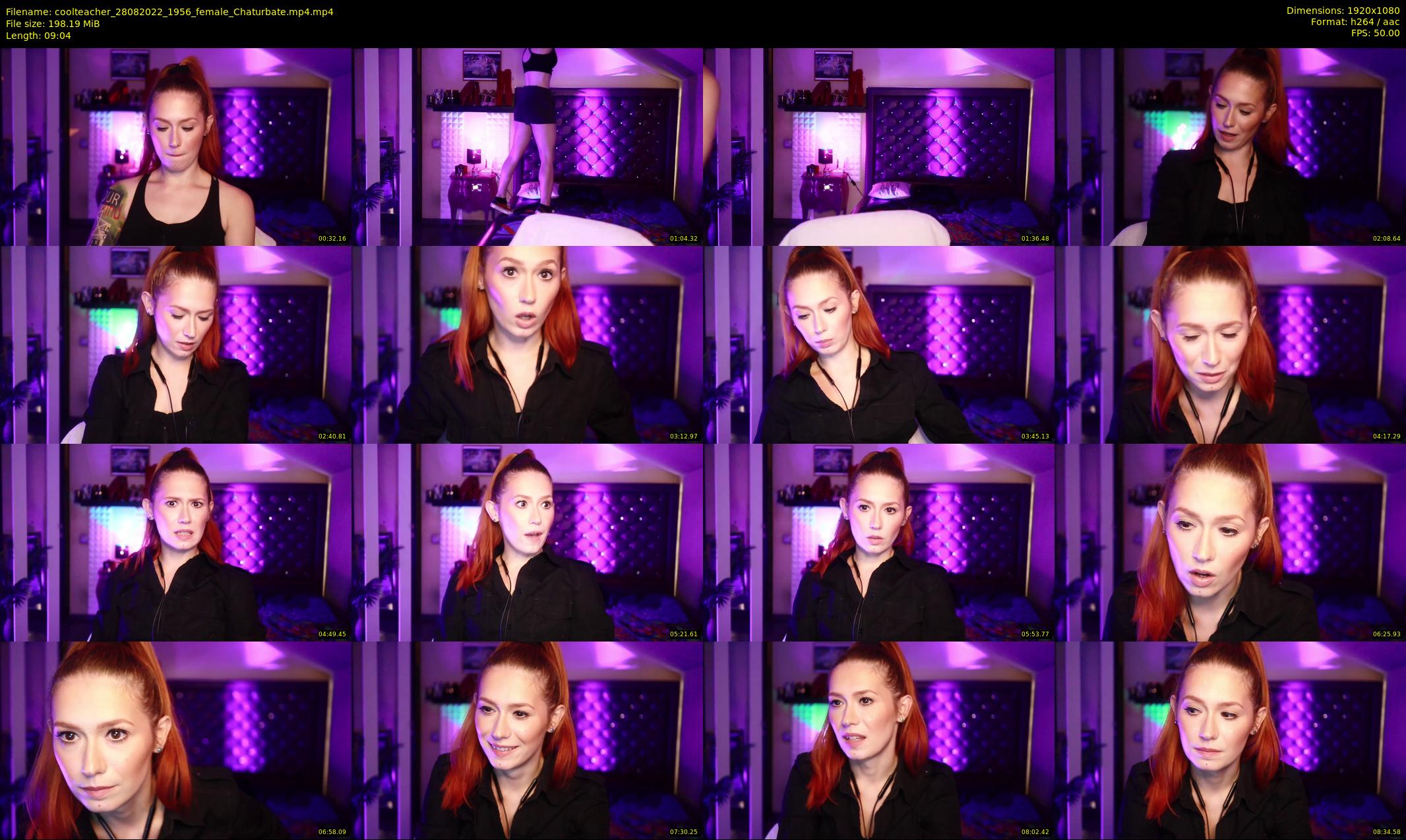 coolteacher — 10 minute Chaturbate female cam show recording, 1080p, Aug 28, 2022