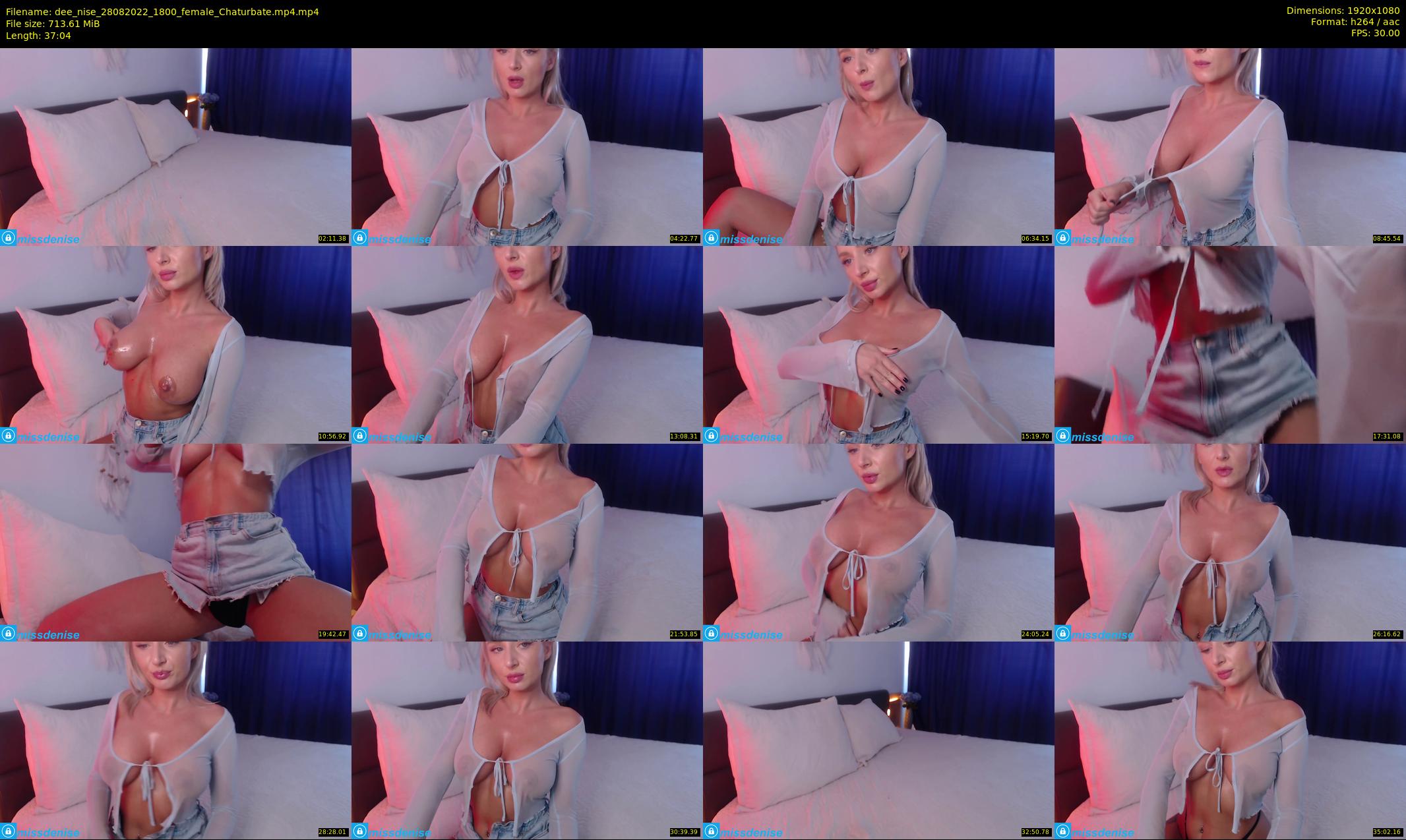 dee_nise — 38 minute Chaturbate female cam show recording, 1080p, Aug 28, 2022