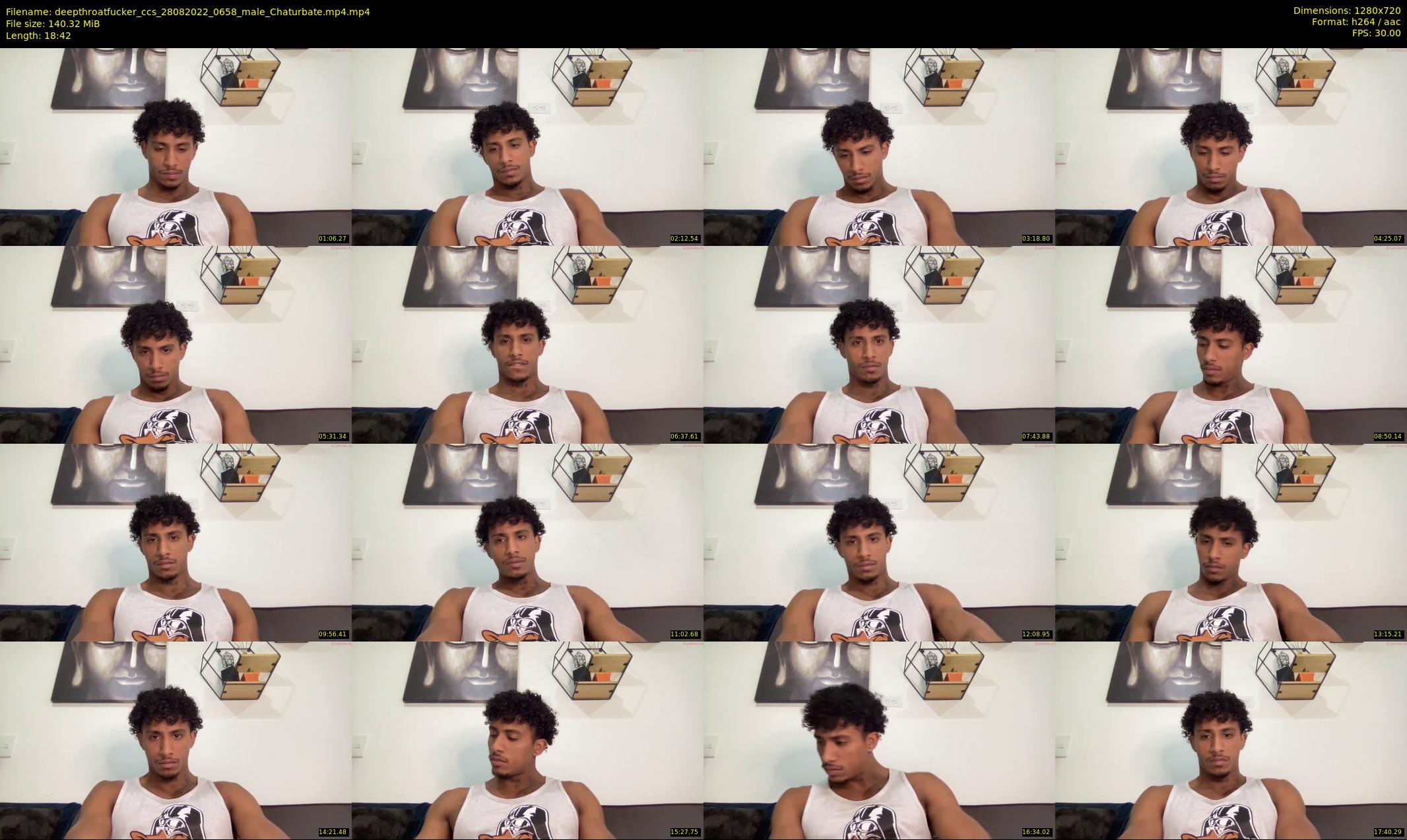 deepthroatfucker_ccs — 19 minute Chaturbate male cam show recording, 720p, Aug 28, 2022