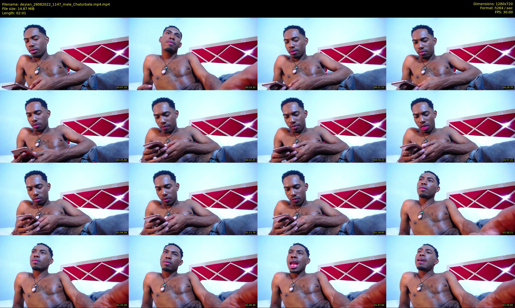 deyian — 3 minute Chaturbate male cam show recording, 720p, Aug 28, 2022