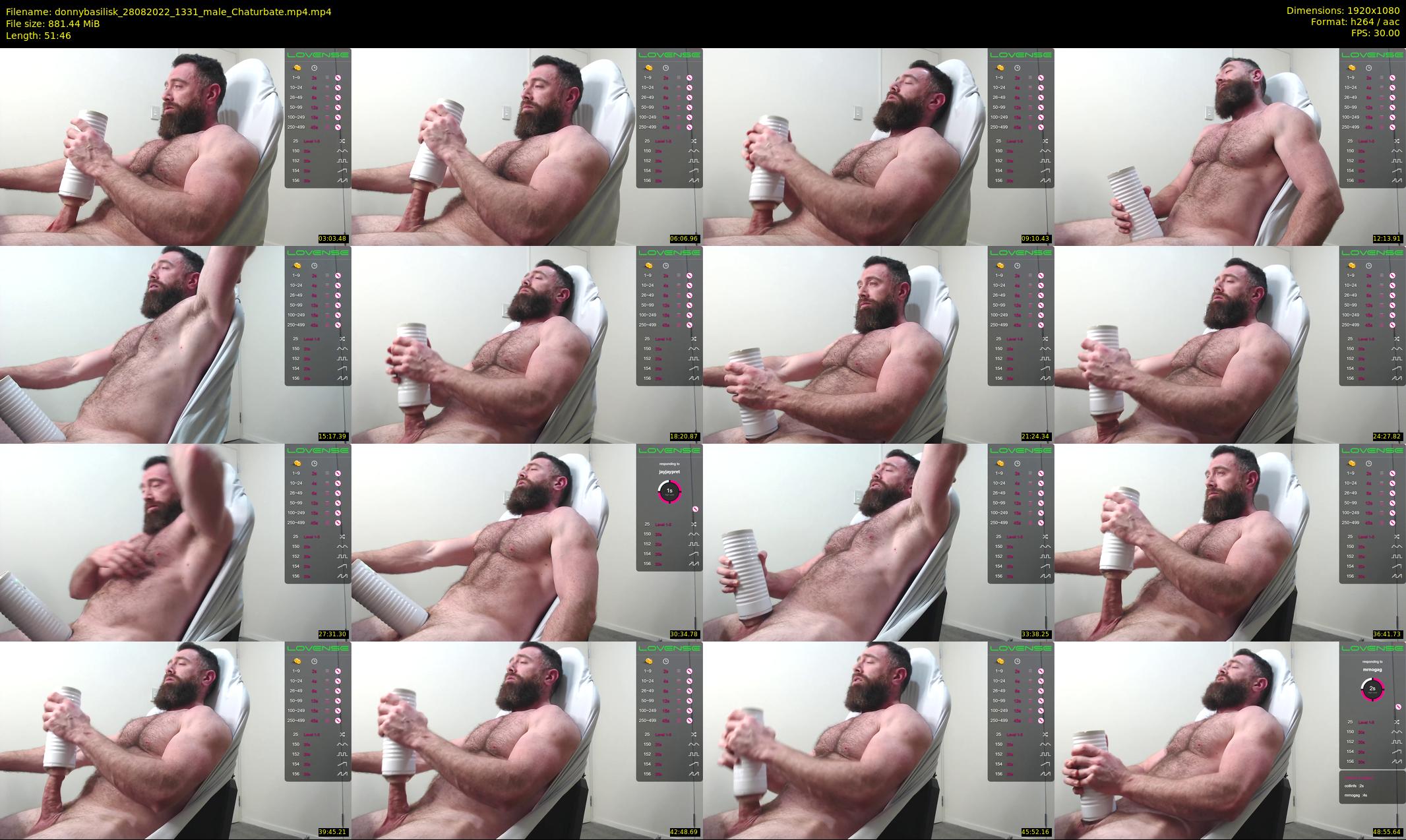 donnybasilisk — 52 minute Chaturbate male cam show recording, 1080p, Aug 28, 2022