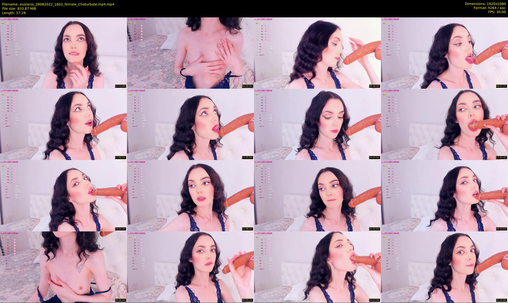 evalanis — 38 minute Chaturbate couple cam show recording, 1080p, Aug 28, 2022