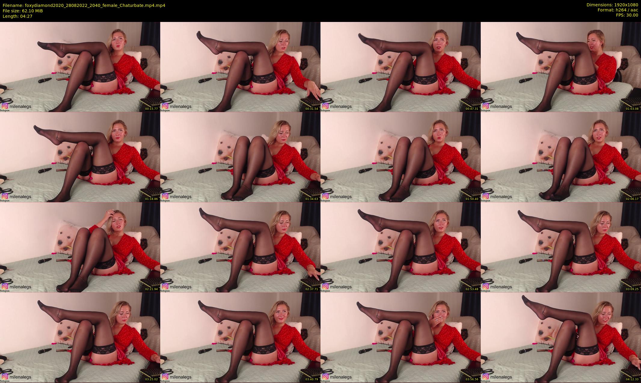 foxydiamond2020 — 5 minute Chaturbate female cam show recording, 1080p, Aug 28, 2022