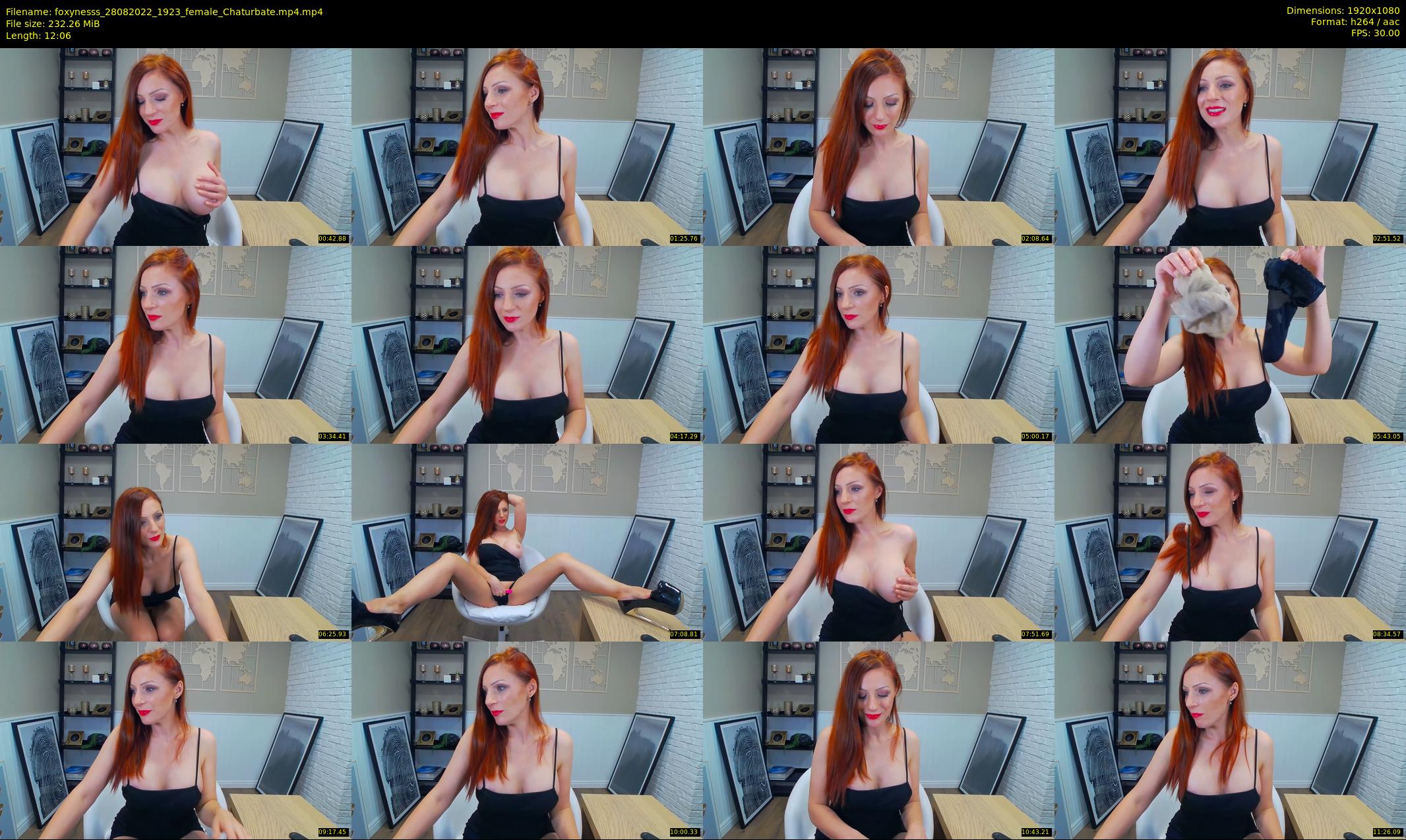 foxynesss — 13 minute Chaturbate female cam show recording, 1080p, Aug 28, 2022