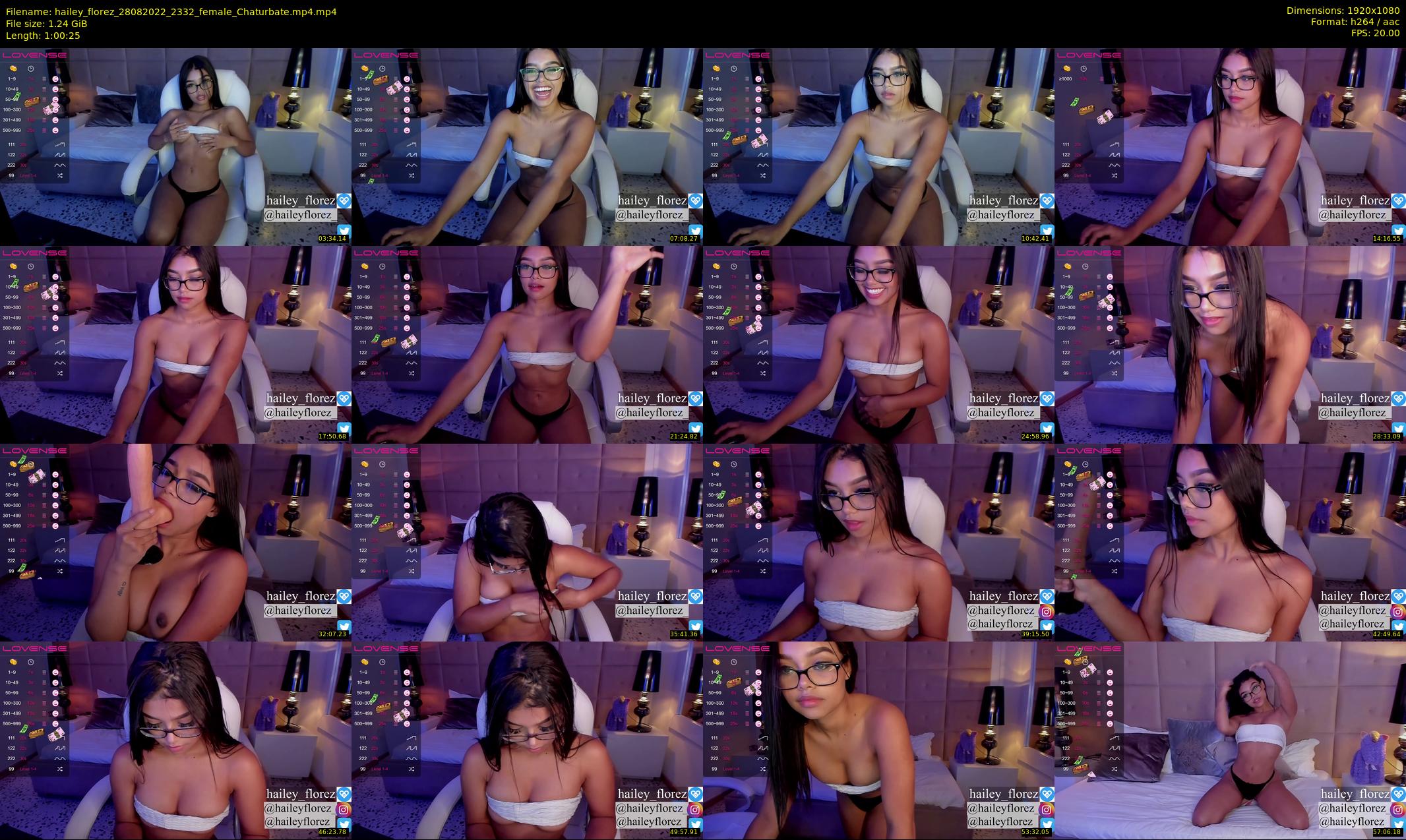hailey_florez — 61 minute Chaturbate female cam show recording, 1080p, Aug 28, 2022