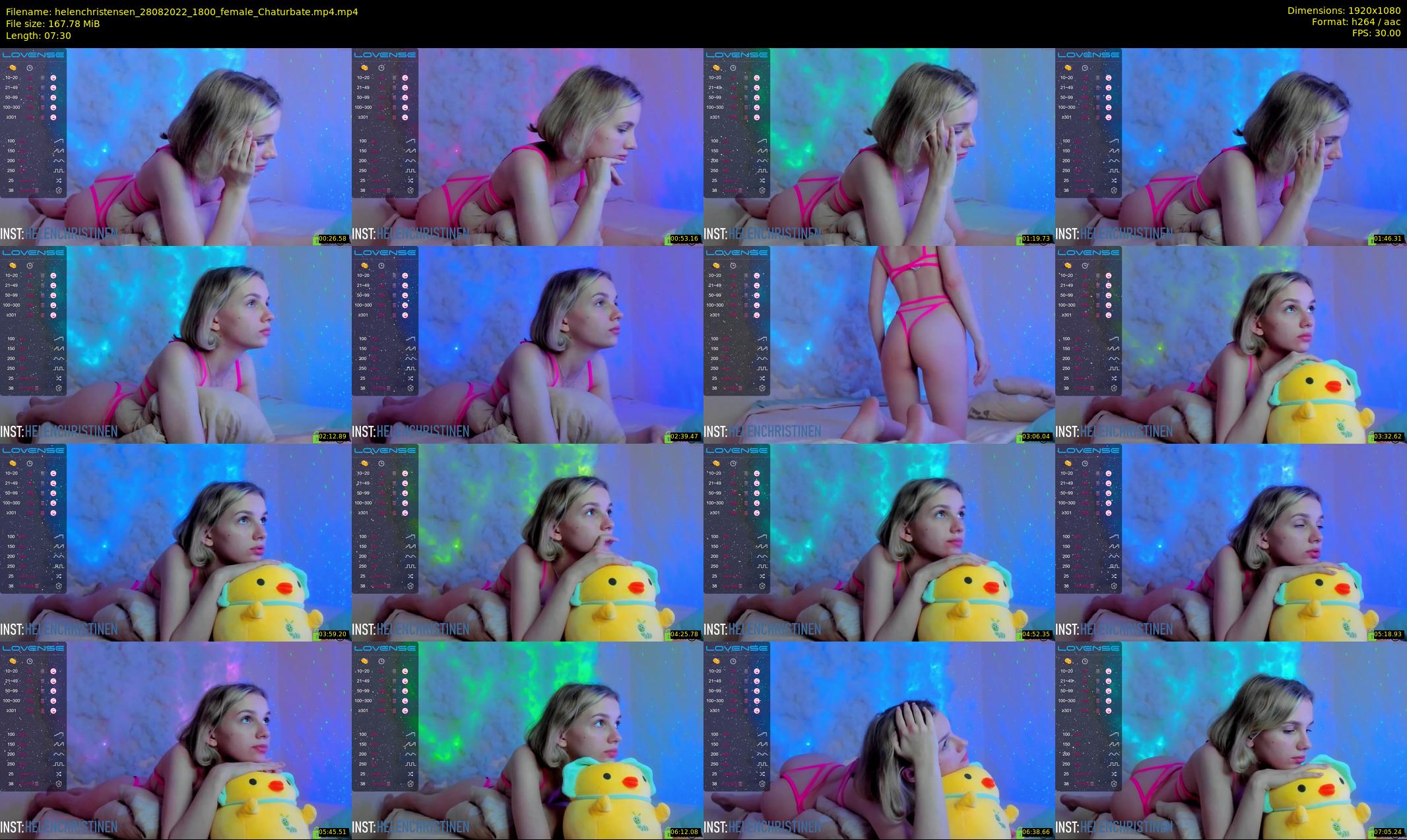 helenchristensen — 8 minute Chaturbate female cam show recording, 1080p, Aug 28, 2022