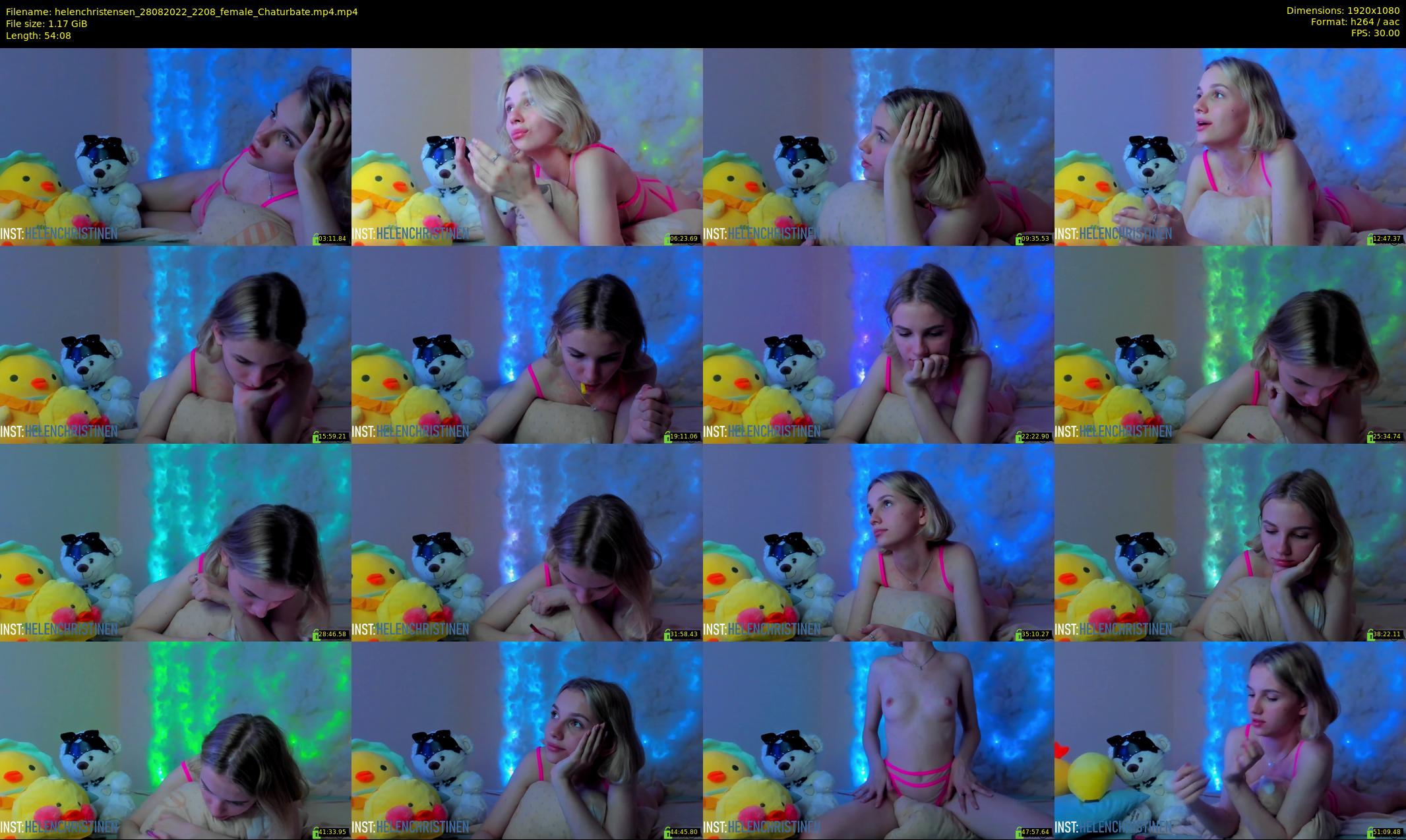 helenchristensen — 55 minute Chaturbate female cam show recording, 1080p, Aug 28, 2022