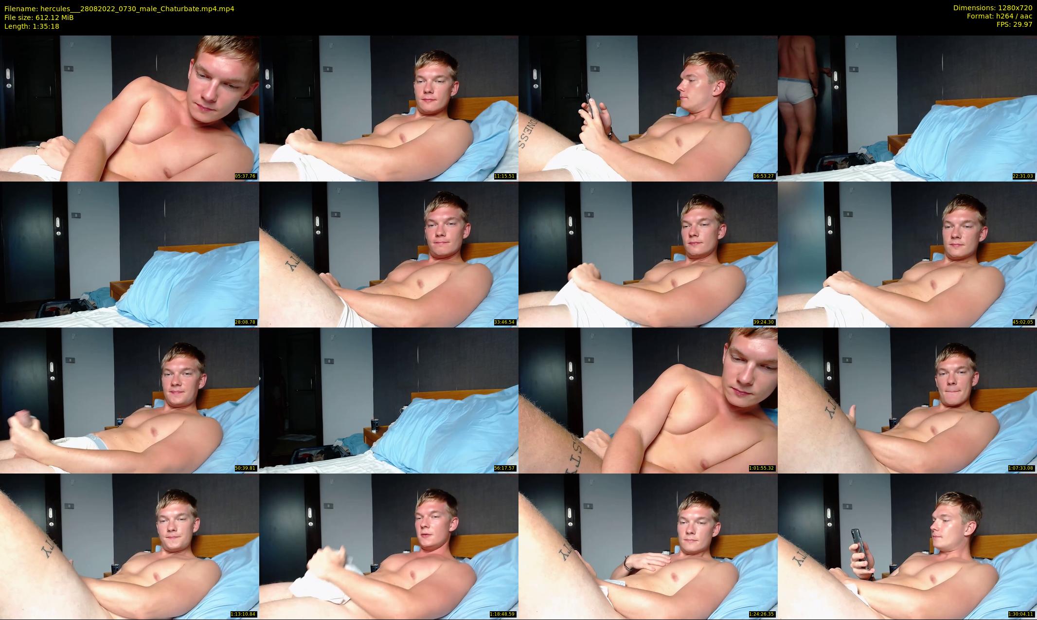 hercules__ — 96 minute Chaturbate male cam show recording, 720p, Aug 28, 2022