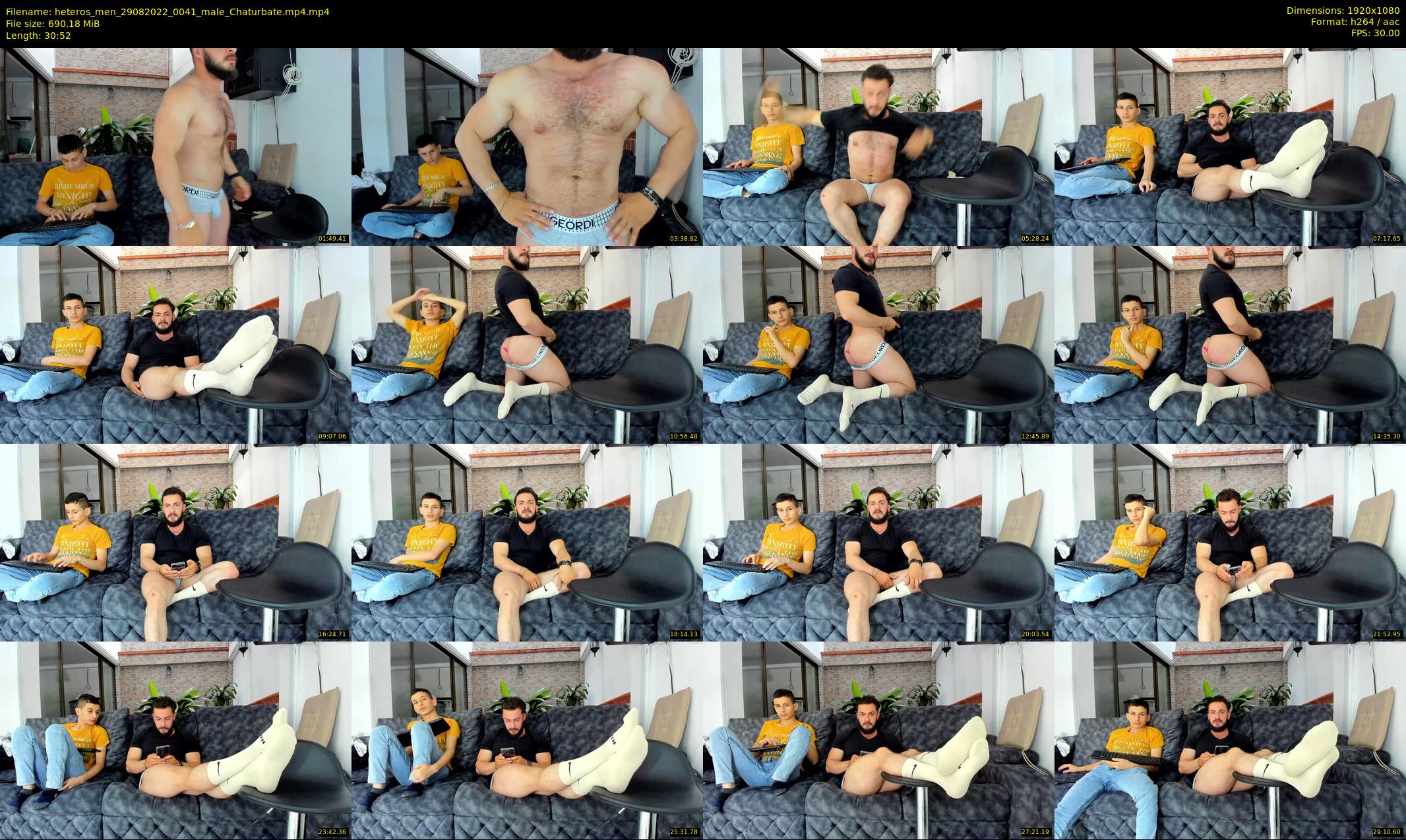 heteros_men — 31 minute Chaturbate male cam show recording, 1080p, Aug 29, 2022