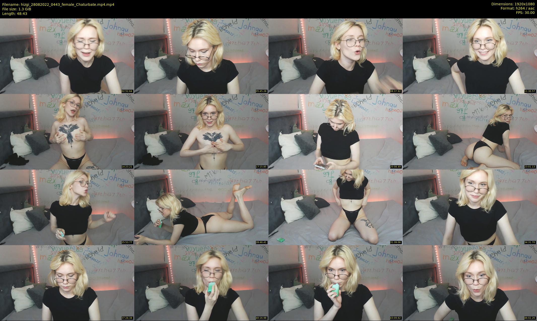 hizgi — 49 minute Chaturbate couple cam show recording, 1080p, Aug 28, 2022