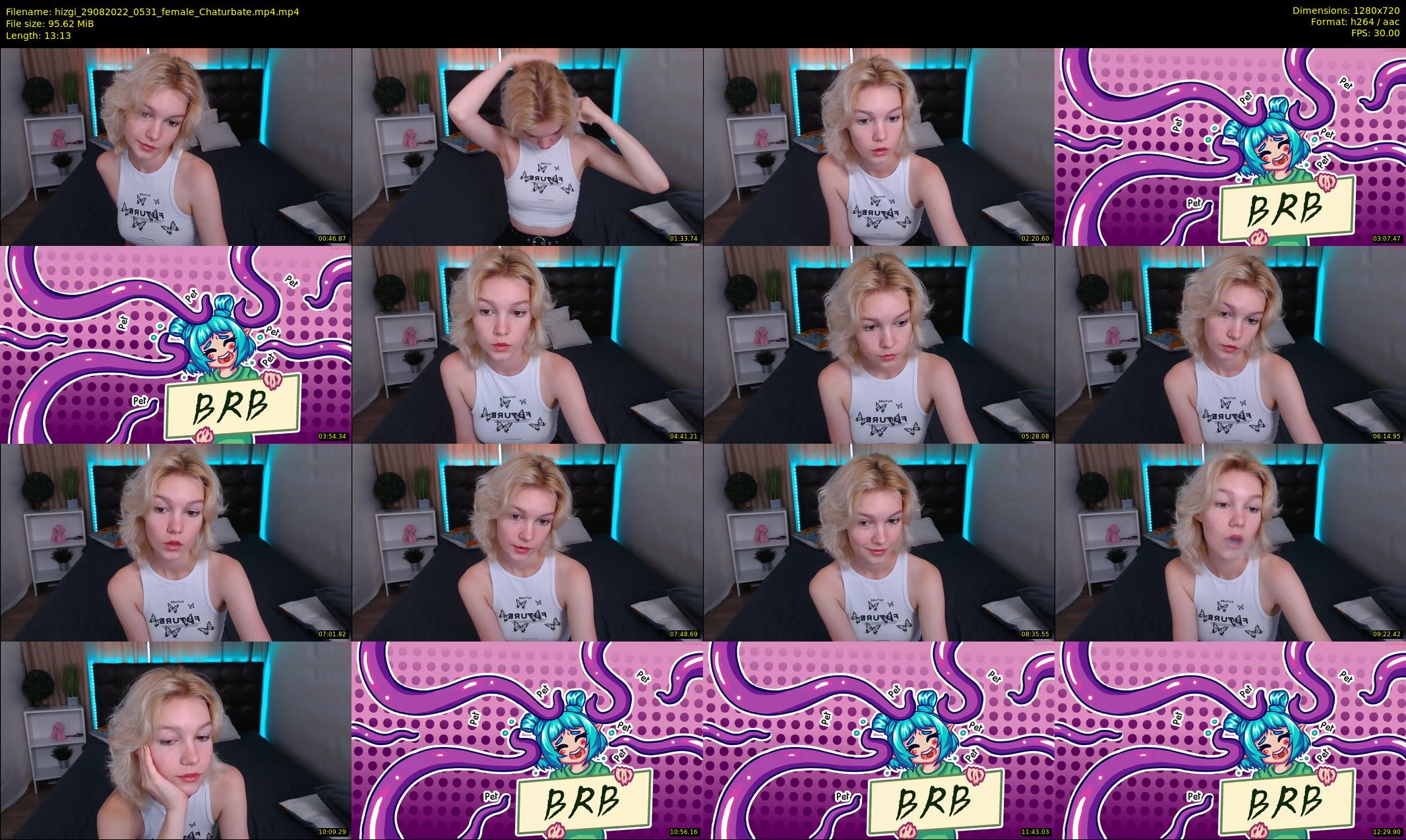hizgi — 14 minute Chaturbate couple cam show recording, 720p, Aug 29, 2022