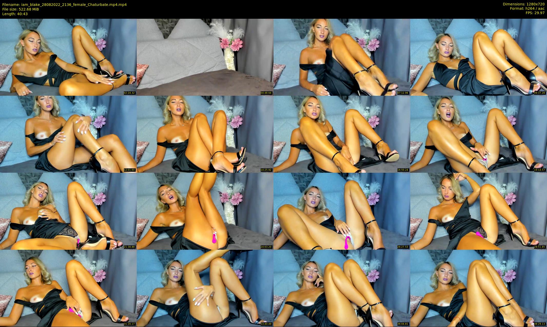 iam_blake — 41 minute Chaturbate female cam show recording, 720p, Aug 28, 2022