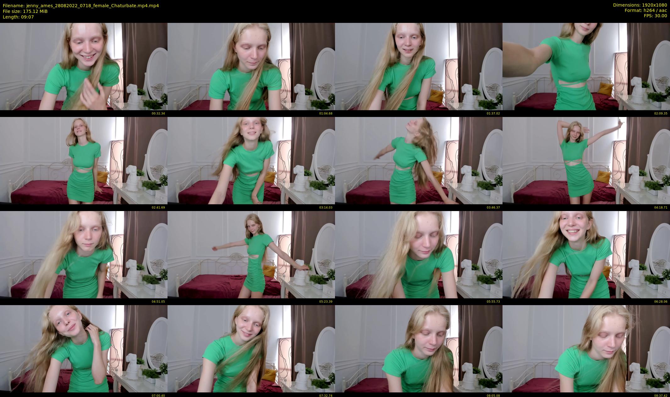 jenny_ames — 10 minute Chaturbate female cam show recording, 1080p, Aug 28, 2022
