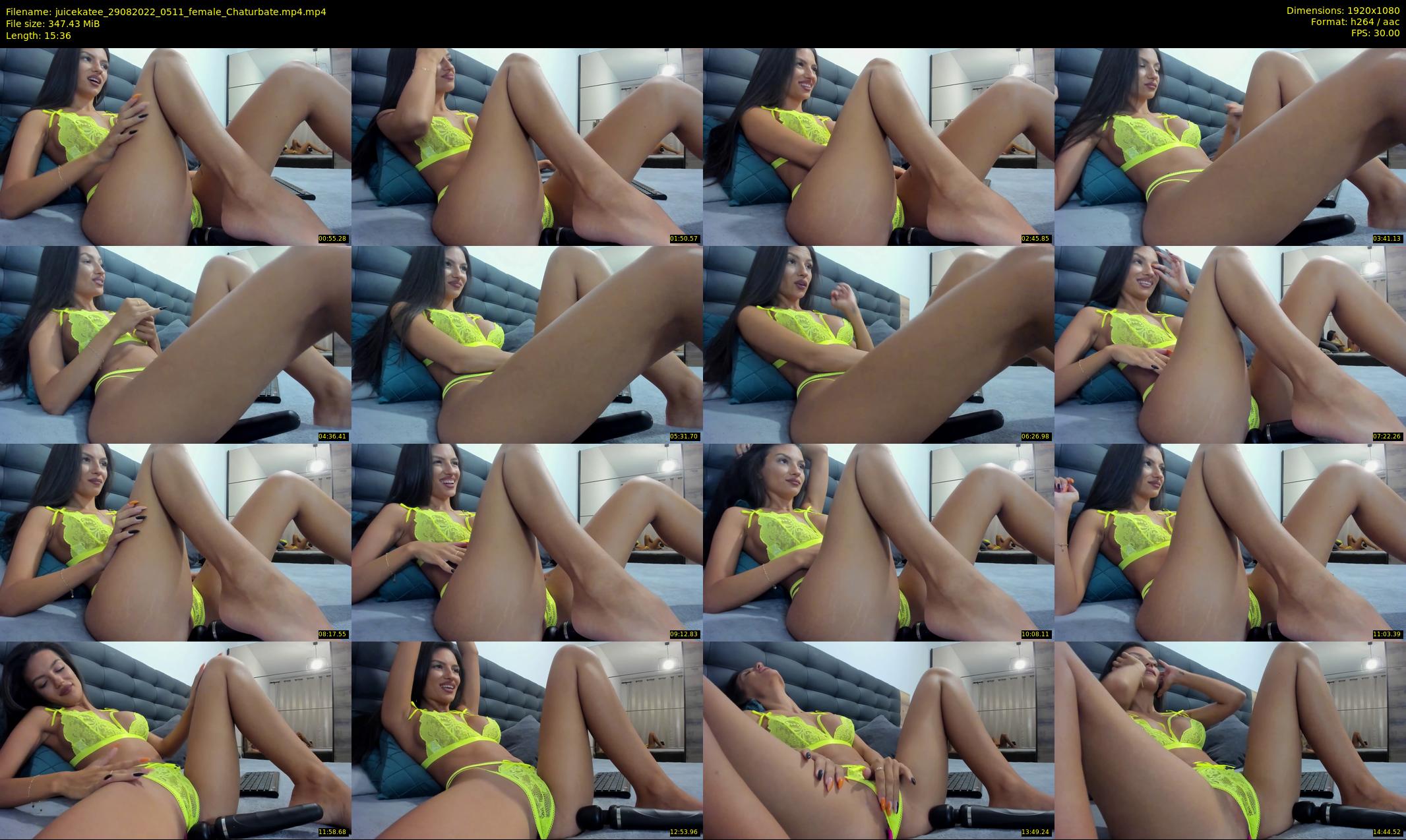juicekatee — 16 minute Chaturbate female cam show recording, 1080p, Aug 29, 2022