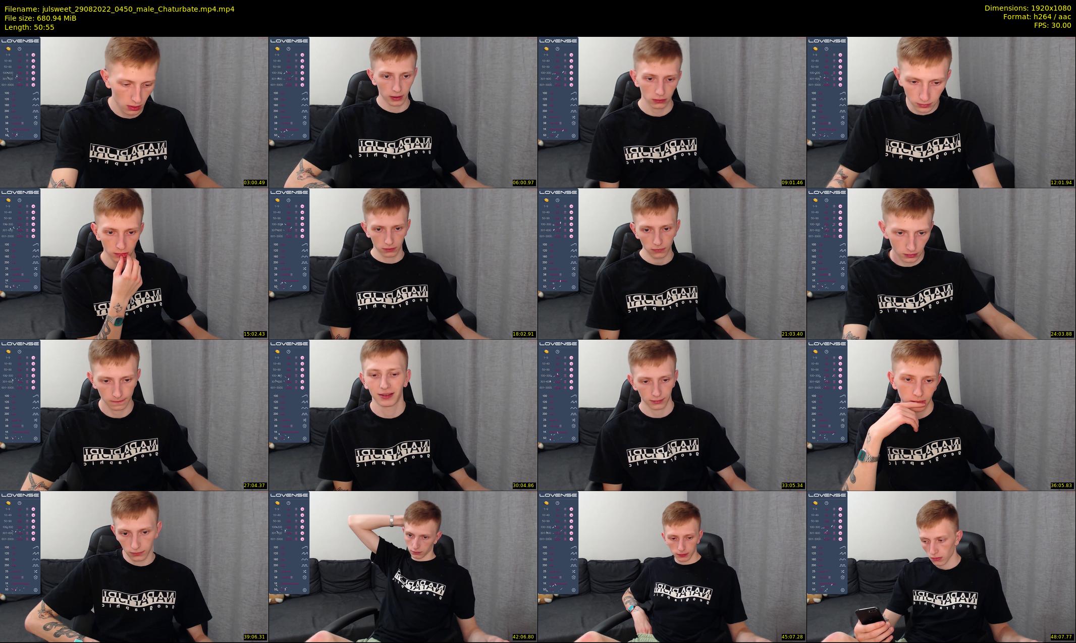 julsweet — 51 minute Chaturbate male cam show recording, 1080p, Aug 29, 2022
