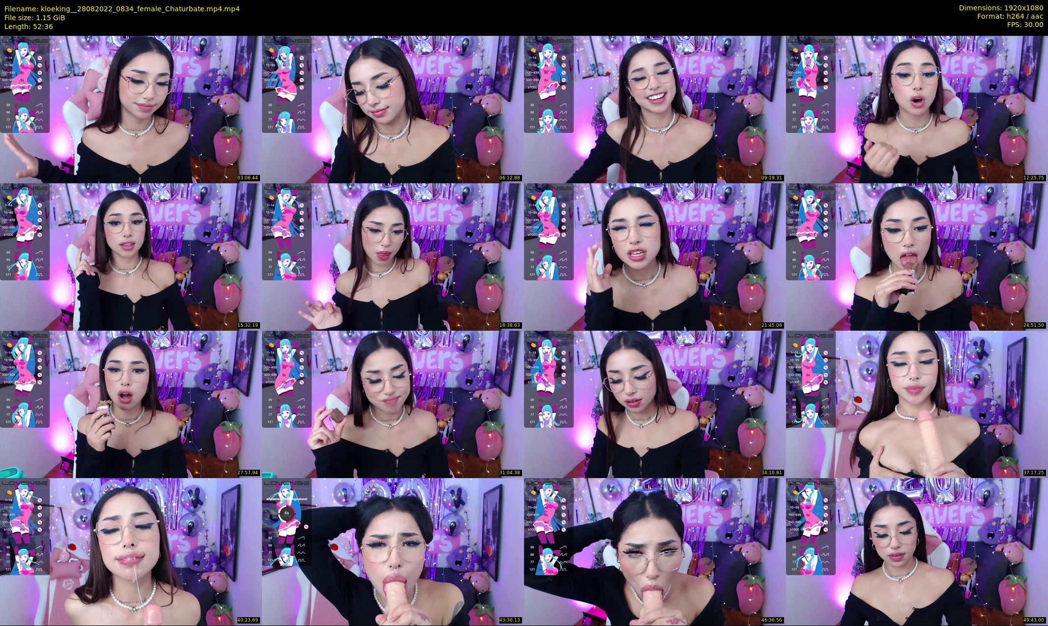 kloeking_ — 53 minute Chaturbate female cam show recording, 1080p, Aug 28, 2022