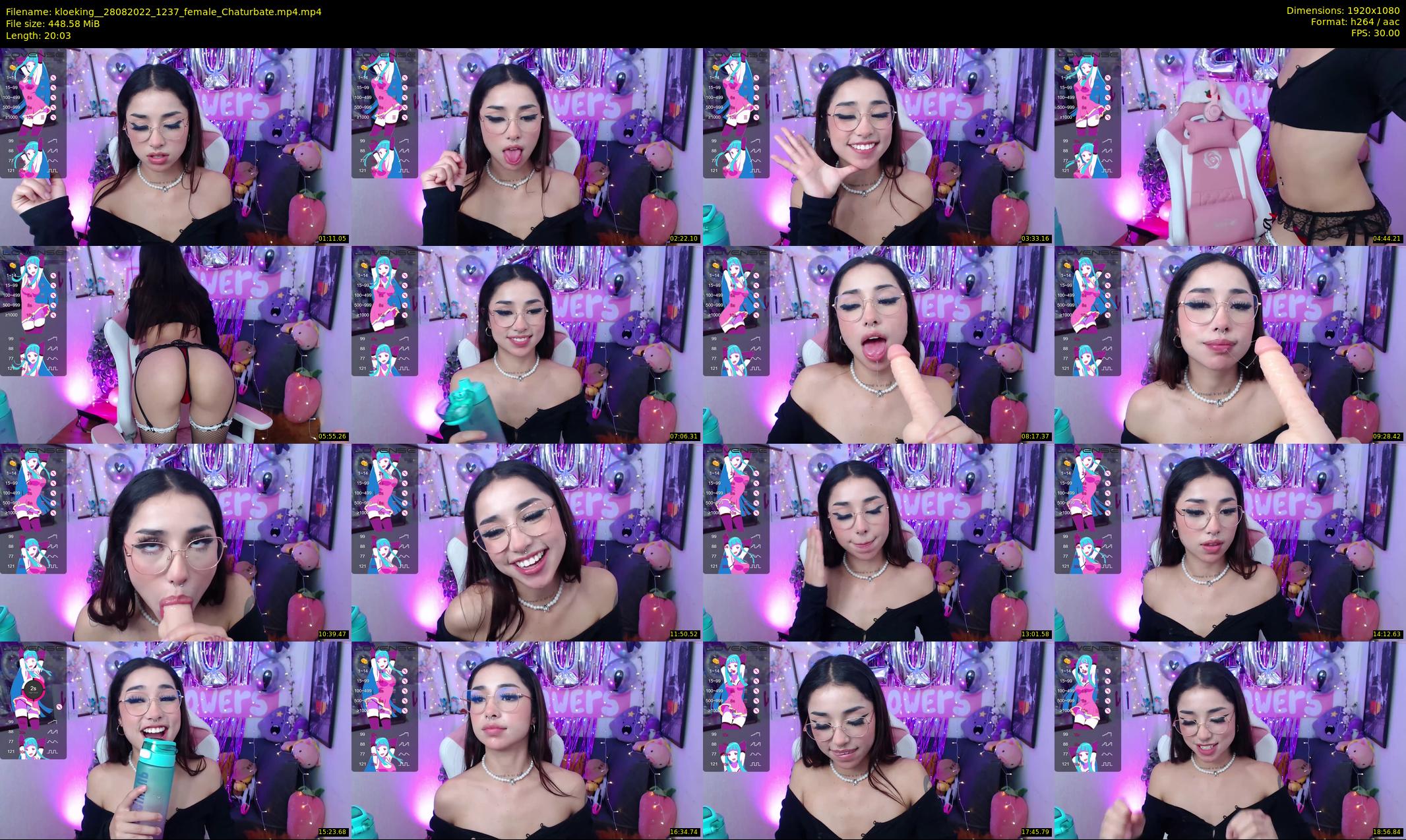 kloeking_ — 21 minute Chaturbate female cam show recording, 1080p, Aug 28, 2022