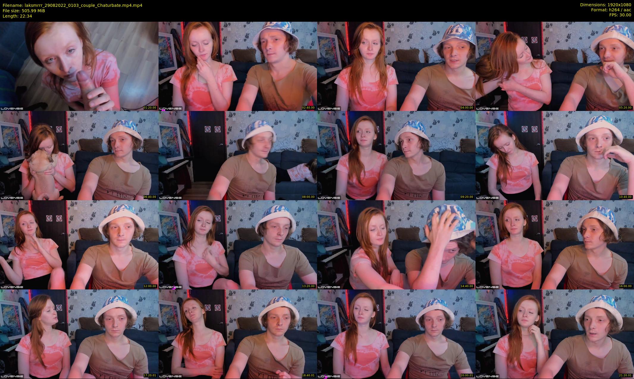 laksmrrr — 23 minute Chaturbate couple cam show recording, 1080p, Aug 29, 2022