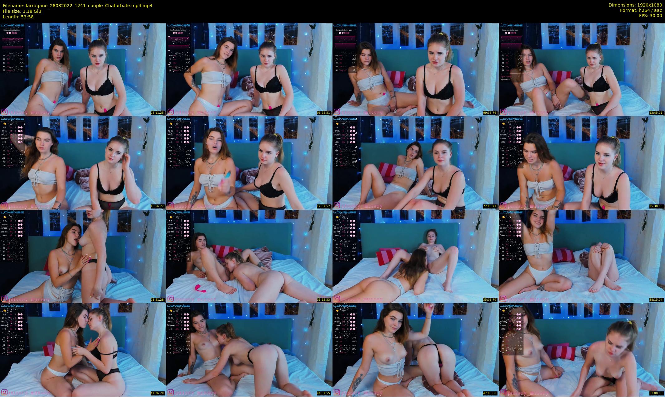larragane — 54 minute Chaturbate couple cam show recording, 1080p, Aug 28, 2022