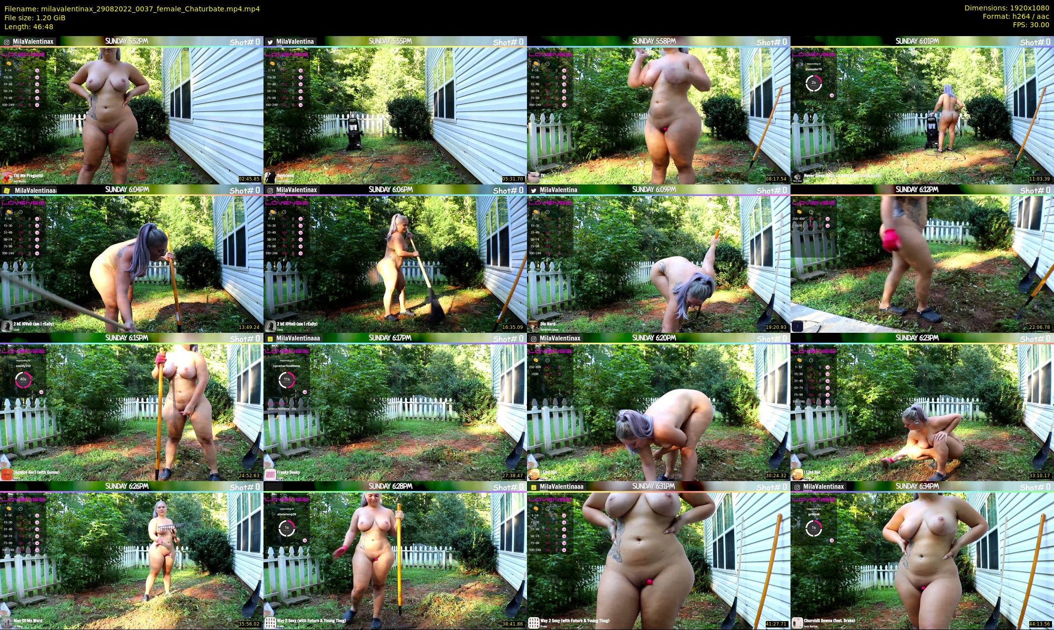 milavalentinax — 47 minute Chaturbate female cam show recording, 1080p, Aug 29, 2022