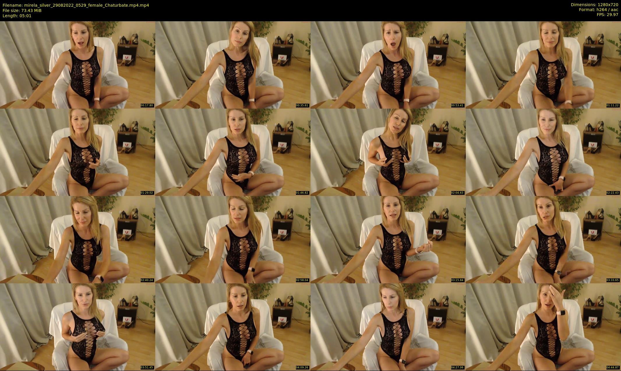 mirela_silver — 6 minute Chaturbate female cam show recording, 720p, Aug 29, 2022